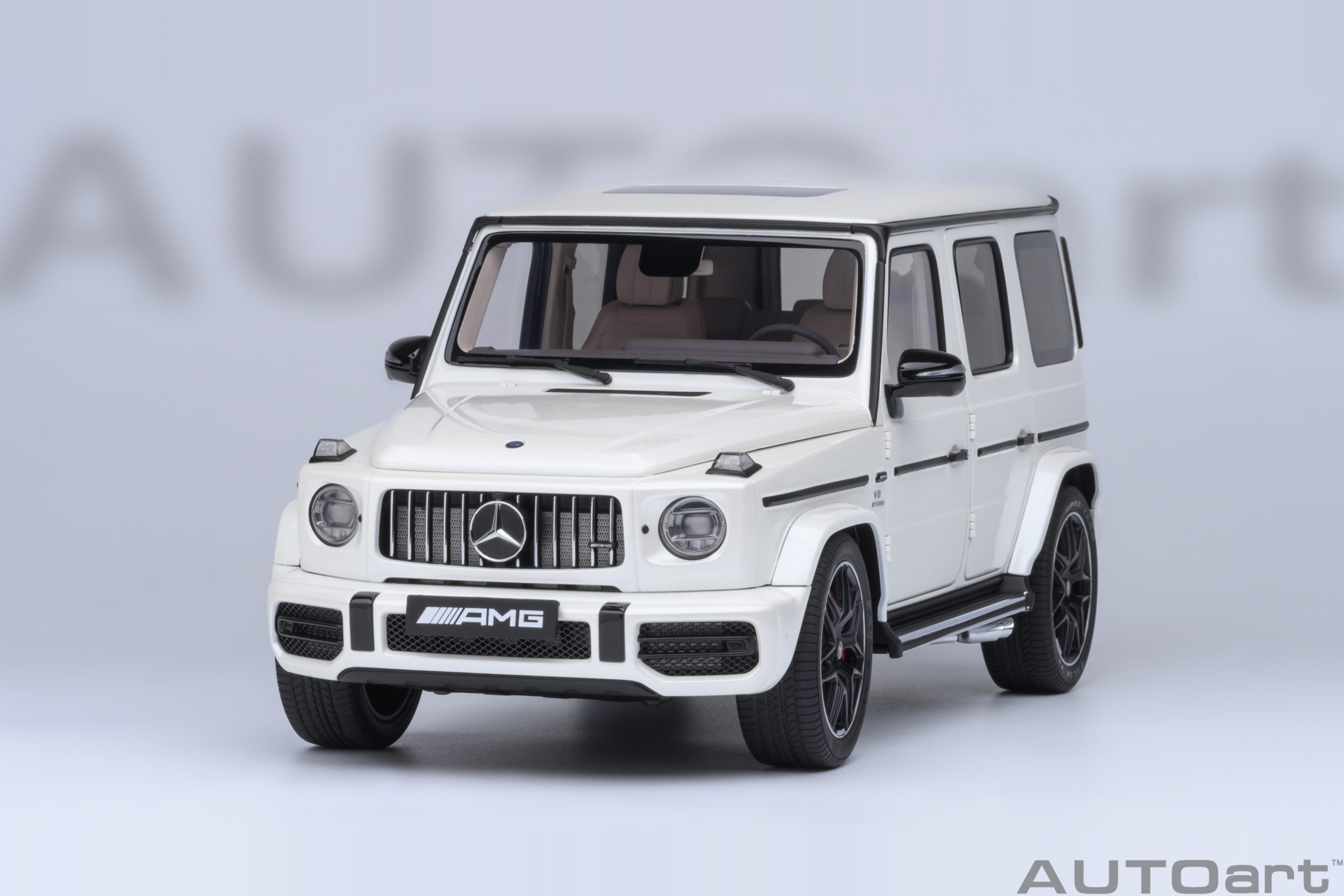 AUTOart Mercedes-AMG G63 2019 1:18 - Designo Brilliant White Metallic - Image 19