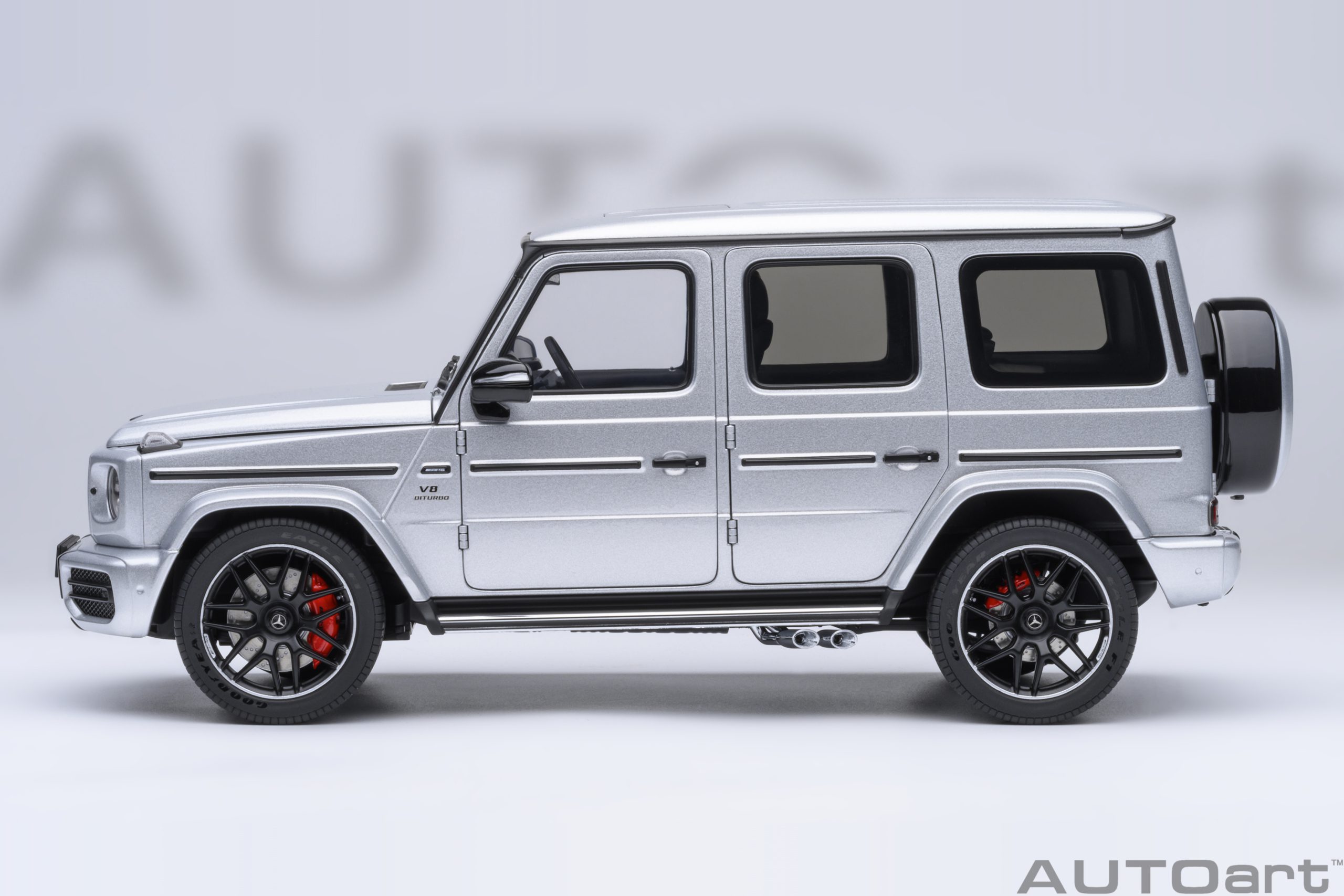 AUTOart Mercedes-AMG G63 2019 1:18 - Iridium Silver Metallic - Image 3