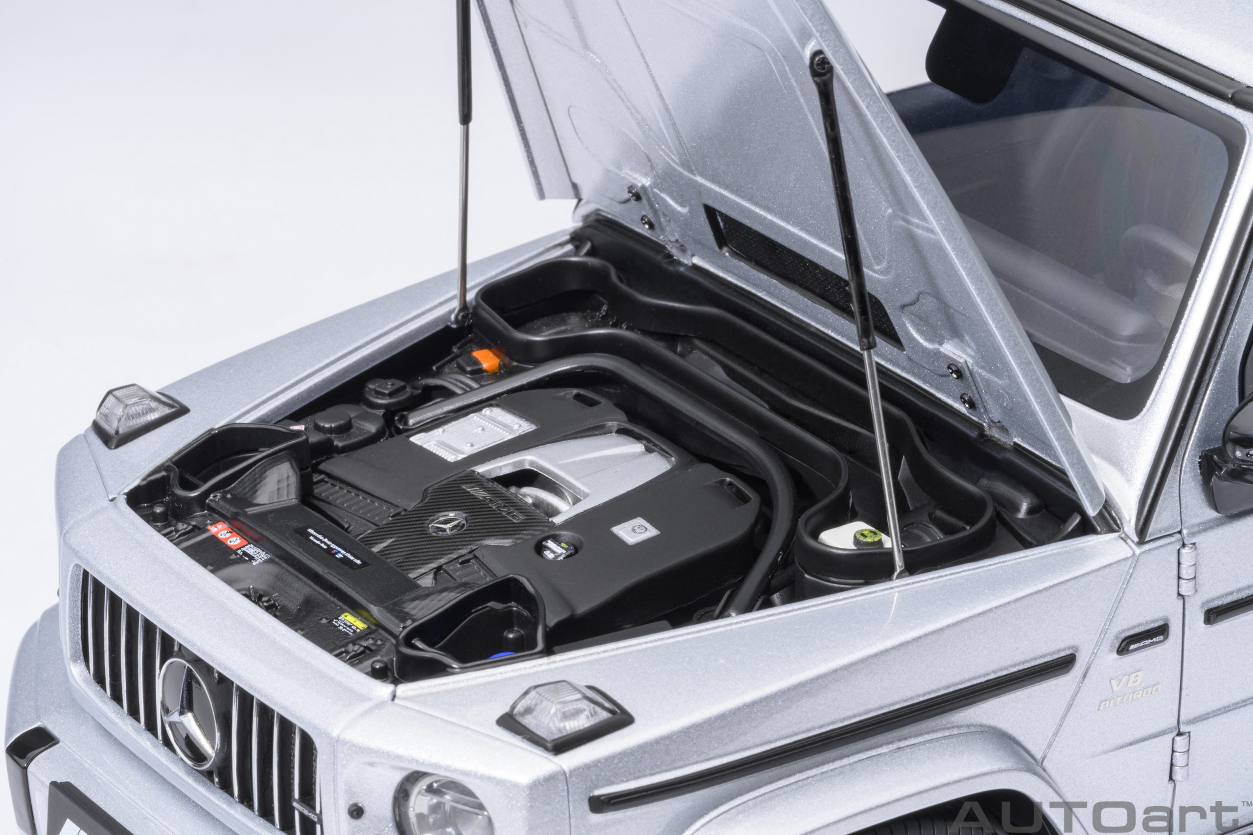 AUTOart Mercedes-AMG G63 2019 1:18 - Iridium Silver Metallic - Image 11