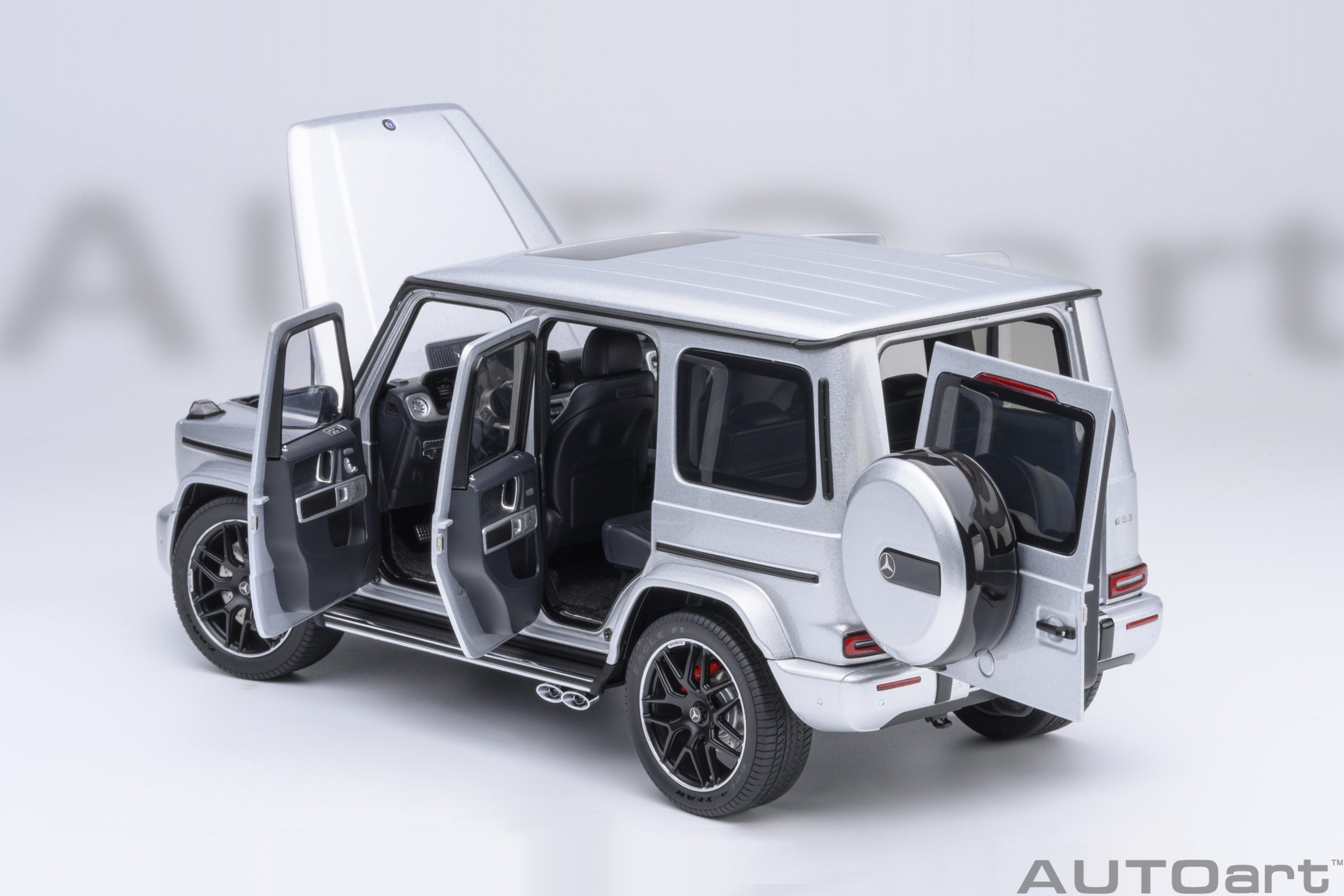 AUTOart Mercedes-AMG G63 2019 1:18 - Iridium Silver Metallic - Image 16