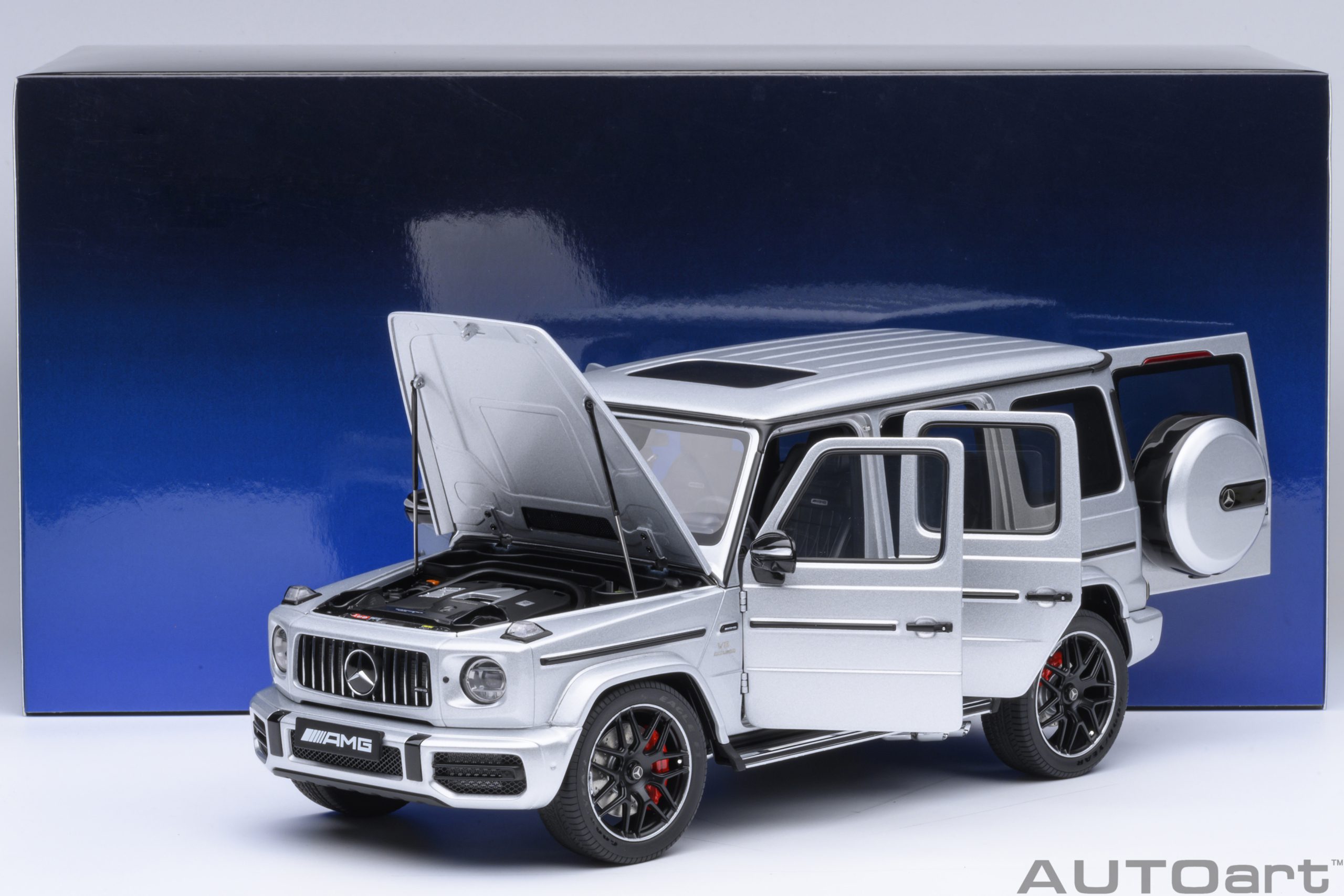 AUTOart Mercedes-AMG G63 2019 1:18 - Iridium Silver Metallic - Image 21