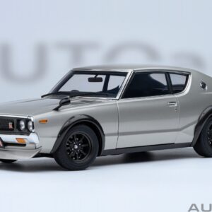 AUTOart Nissan Skyline 2000 GT-R 1973 (KPGC110) Tuned Version 1:18 - Silver
