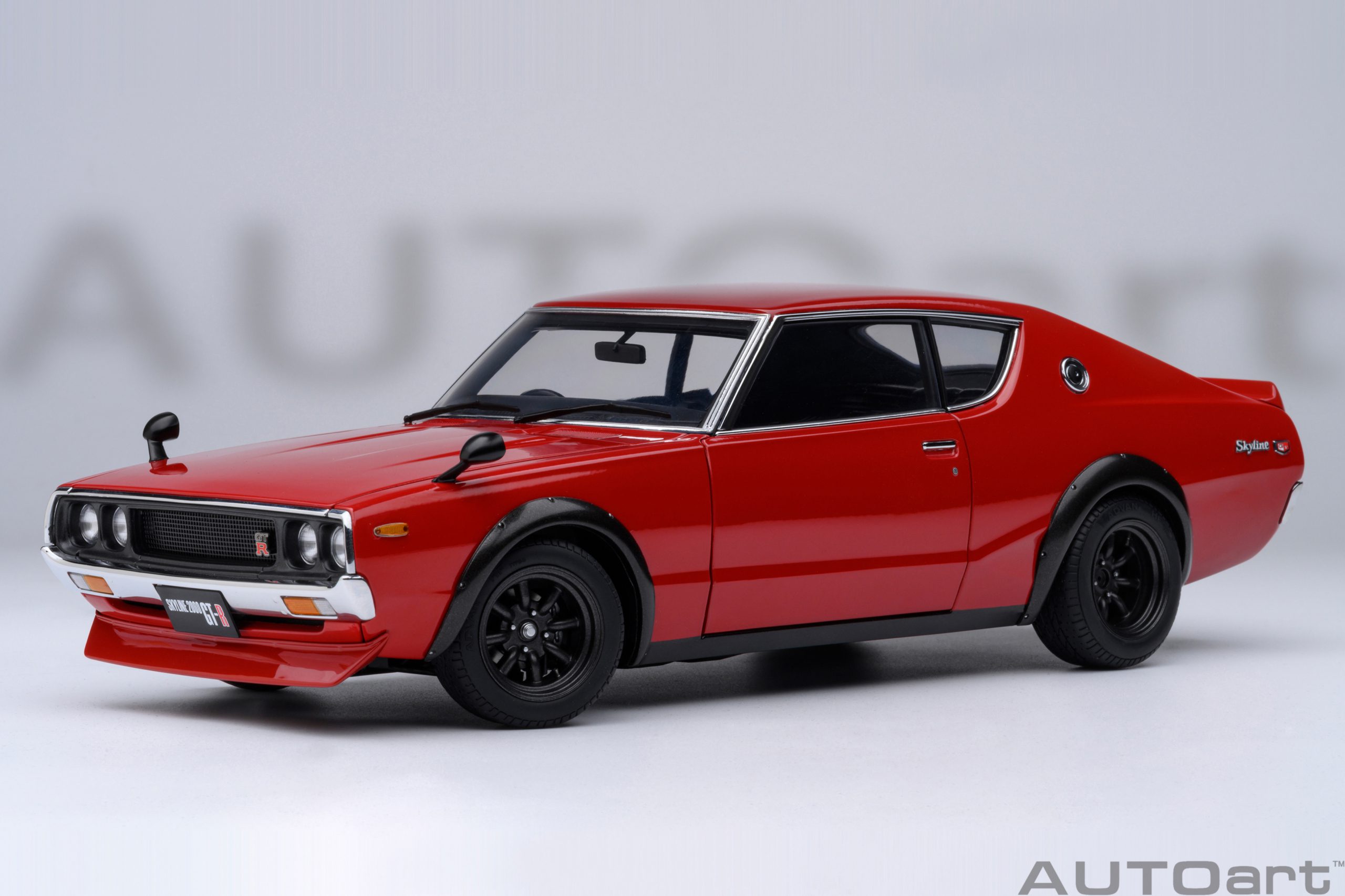 AUTOart Nissan Skyline 2000 GT-R 1973 (KPGC110) Tuned Version 1:18 - Red