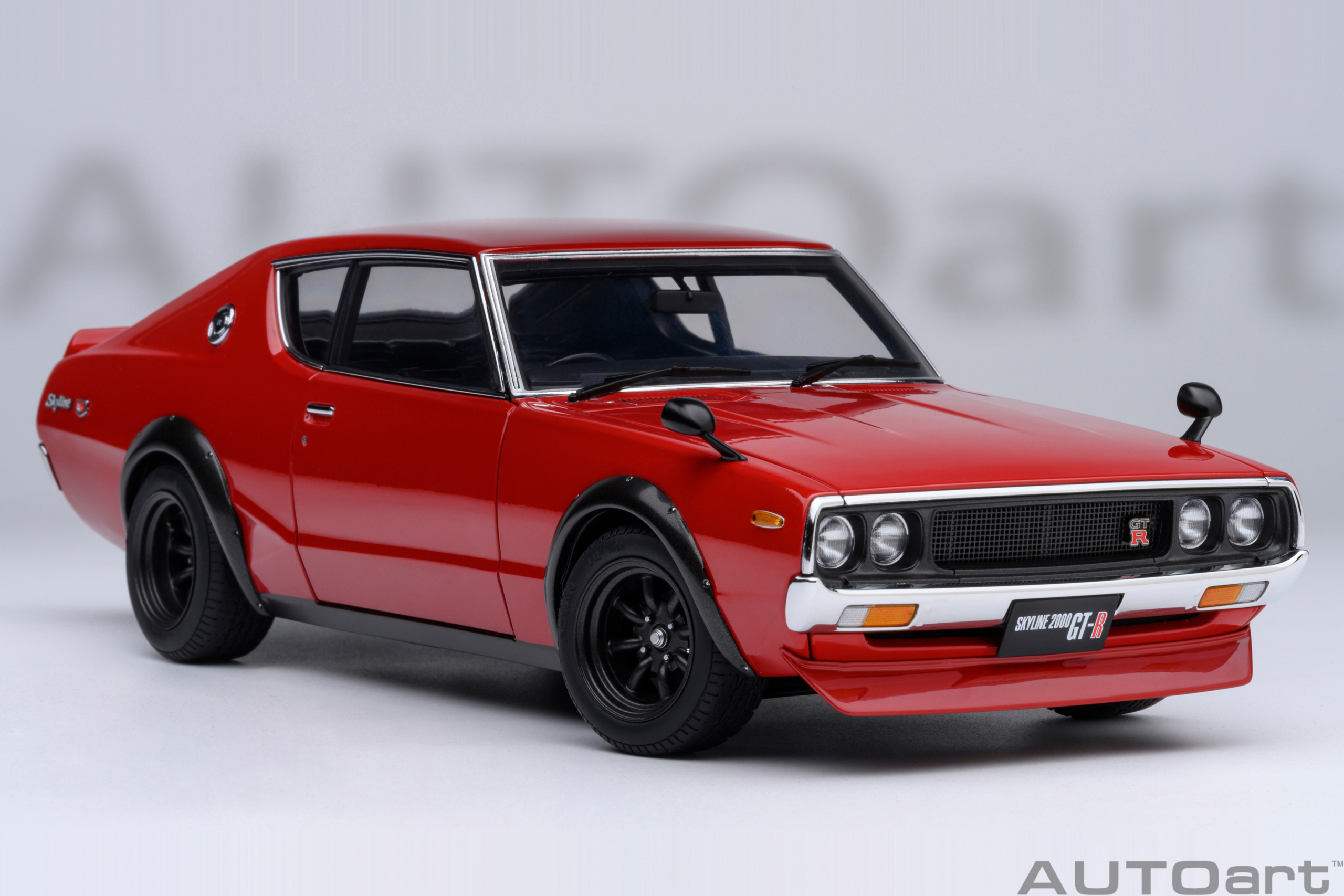 AUTOart Nissan Skyline 2000 GT-R 1973 (KPGC110) Tuned Version 1:18 - Red - Imagen 18