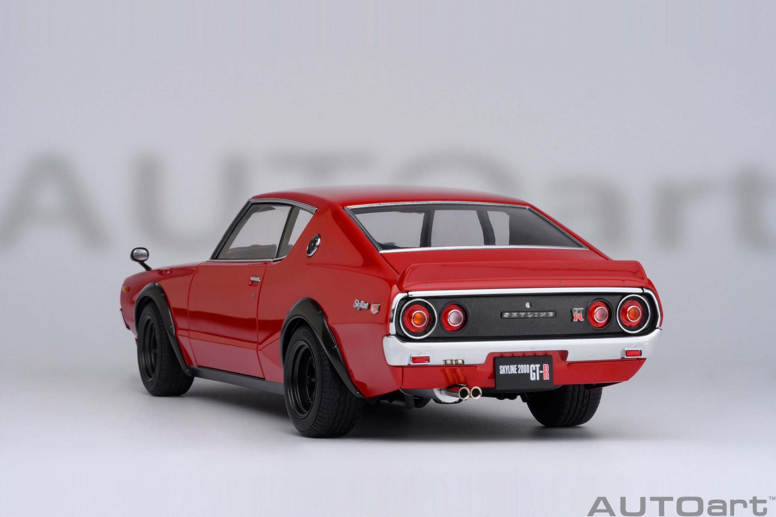 AUTOart Nissan Skyline 2000 GT-R 1973 (KPGC110) Tuned Version 1:18 - Red - Imagen 20