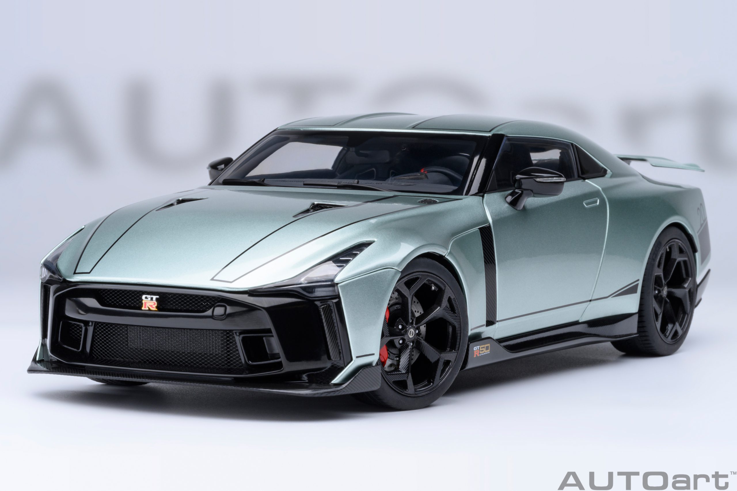 AUTOart Nissan GT-R50 by Italdesign 2020 1:18 - Metallic Green/Black - Imagen 20