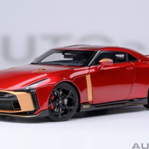 AUTOart Nissan GT-R50 by Italdesign 2020 1:18 - Metallic Red / Gold