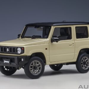 AUTOart Suzuki Jimny (JB64) (660cc/RHD) 1:18 - Chiffon Ivory Metallic / Black