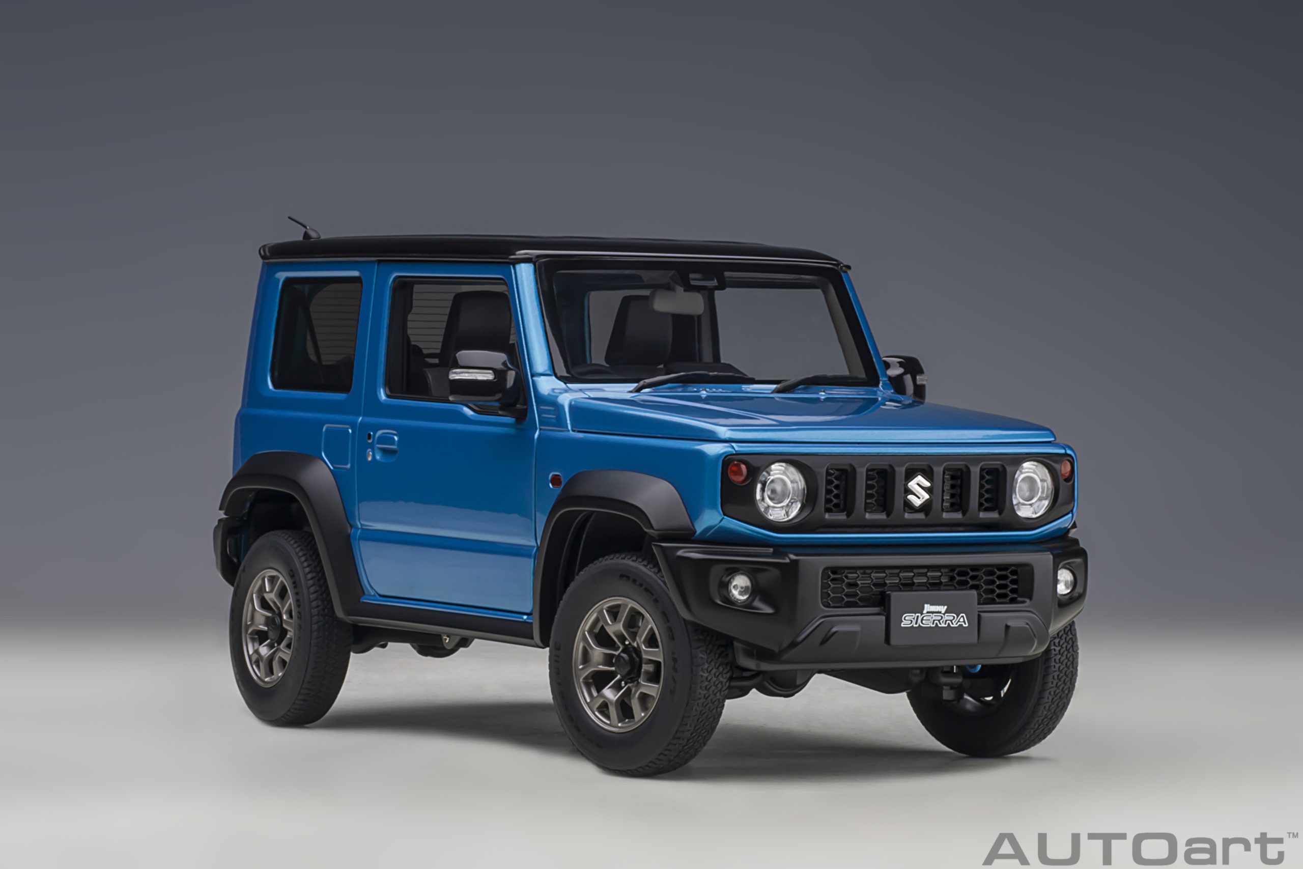 AUTOart Suzuki Jimny (JB74) Sierra 1:18 - Brisk Blue - Image 14