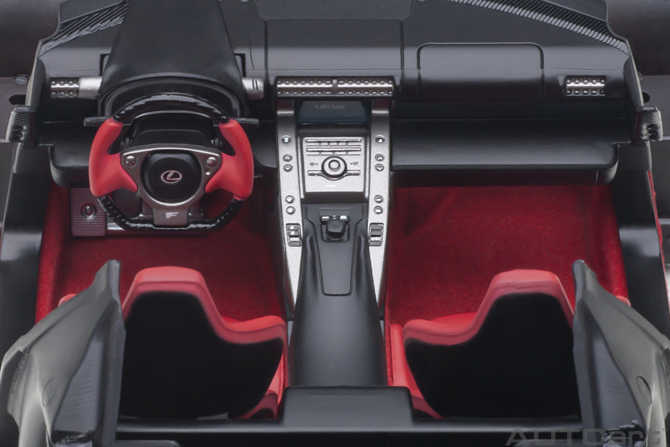 AUTOart Lexus LFA 2010 1:18 - Whitest White / Carbon Black - Imagen 16