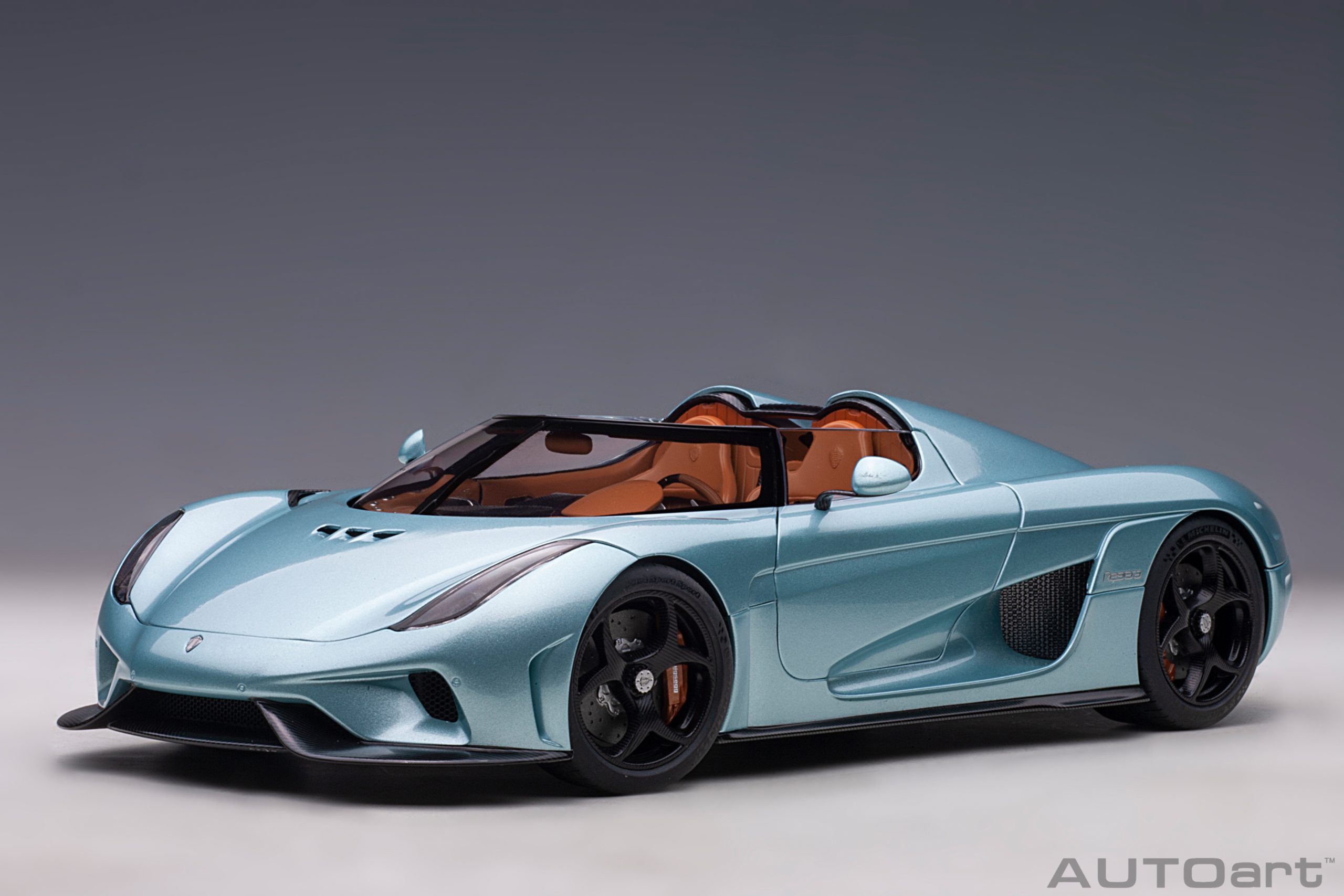 AUTOart Koenigsegg Regera 2016 1:18 - Horizon Blue - Immagine 2