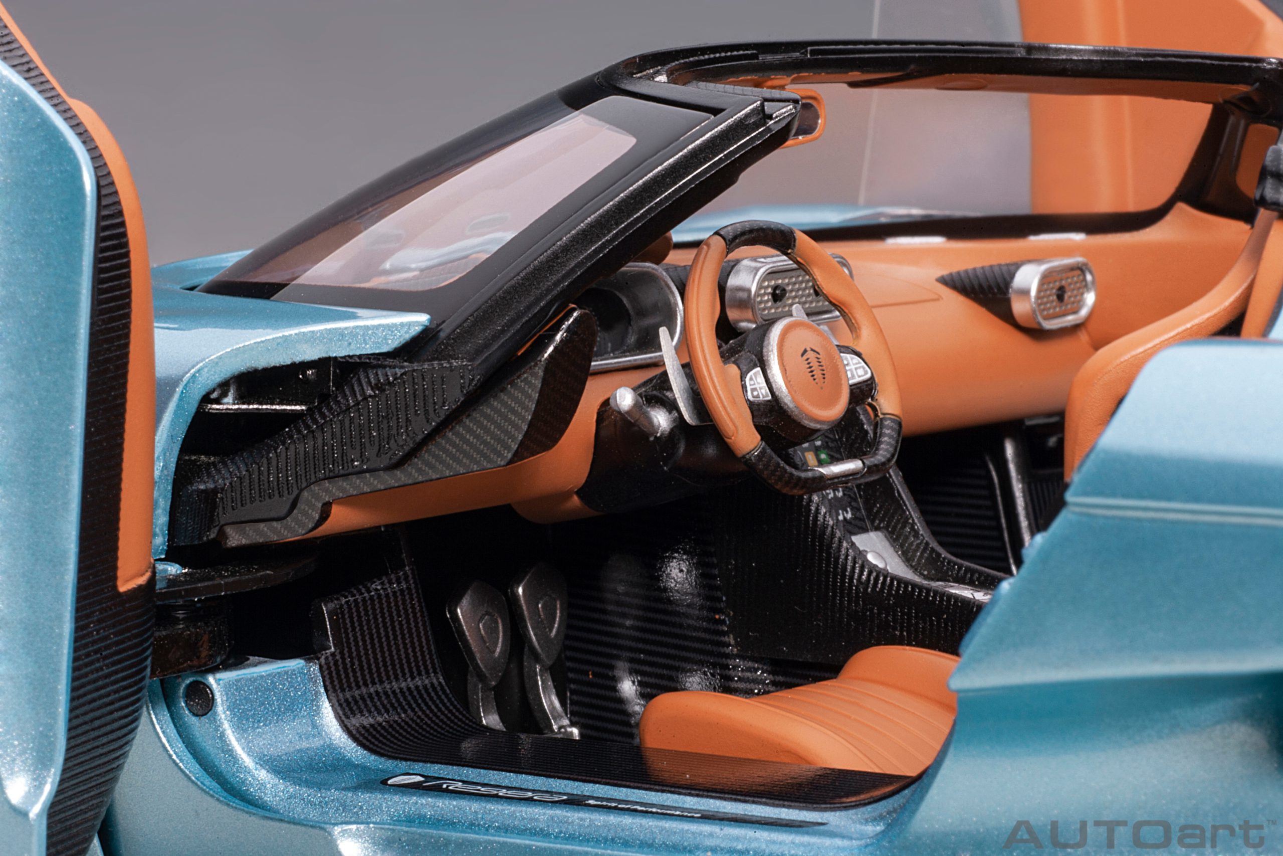 AUTOart Koenigsegg Regera 2016 1:18 - Horizon Blue - Immagine 11