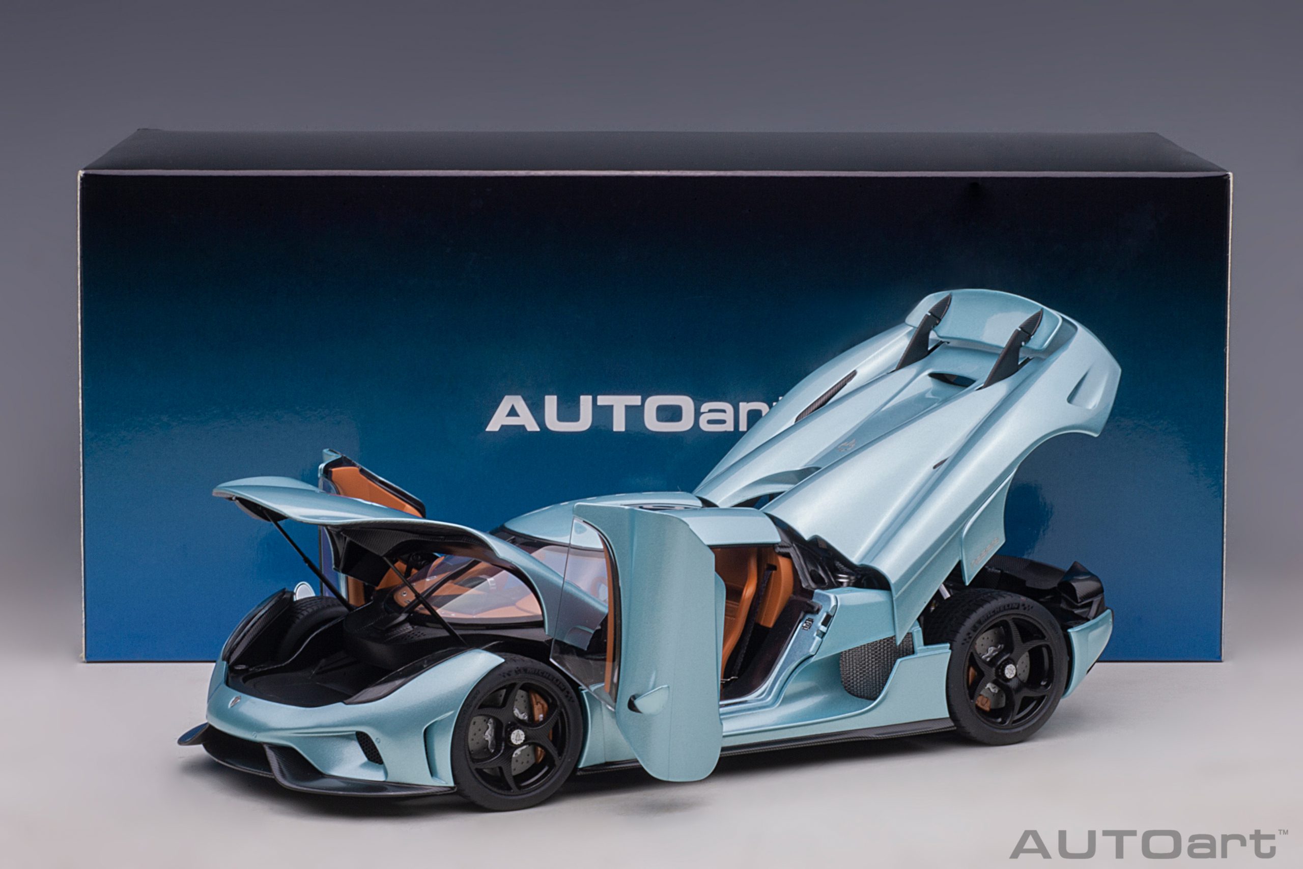 AUTOart Koenigsegg Regera 2016 1:18 - Horizon Blue - Immagine 22