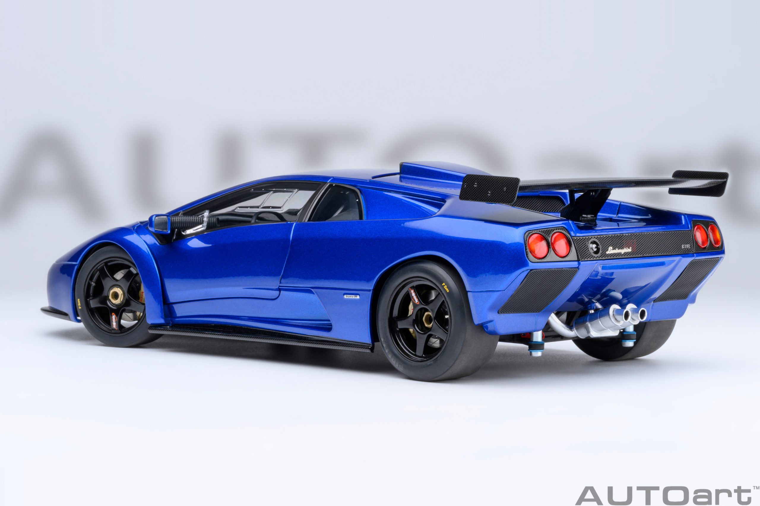 AUTOart Lamborghini Diablo GTR 1999 1:18 - Monterey Blue - Immagine 2