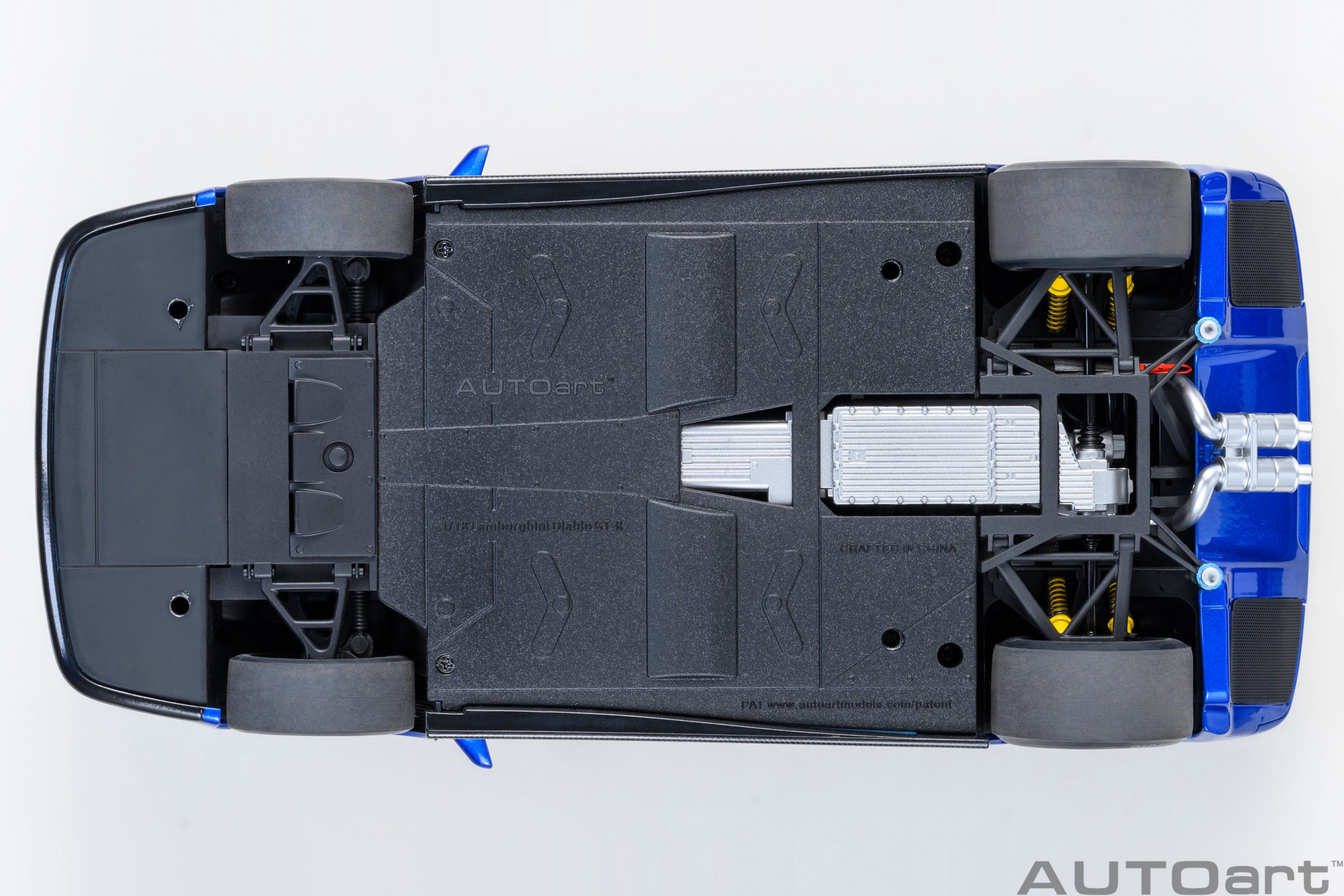 AUTOart Lamborghini Diablo GTR 1999 1:18 - Monterey Blue - Immagine 8