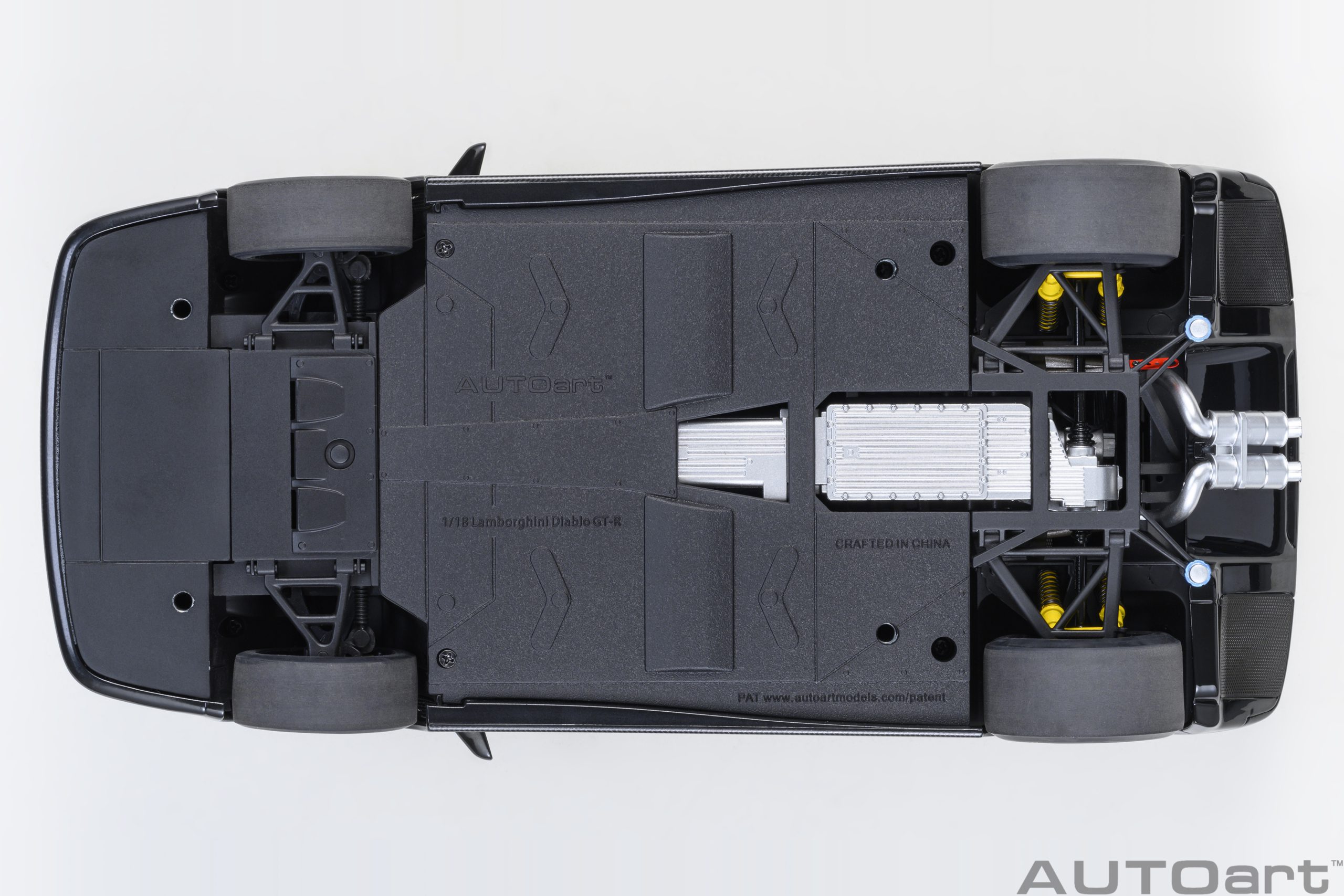 AUTOart Lamborghini Diablo GTR 1999 1:18 - Deep Black - Immagine 8