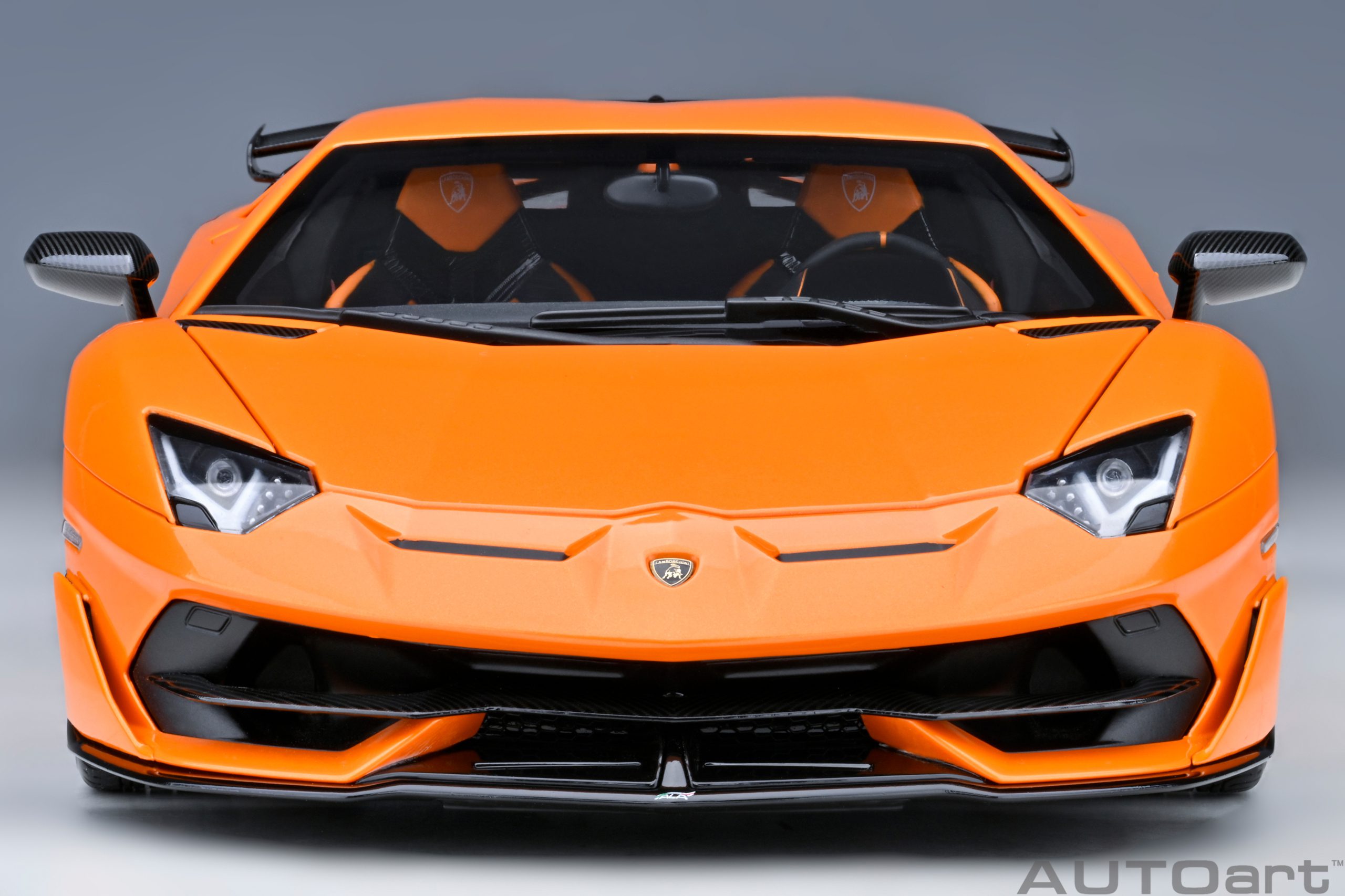 AUTOart Lamborghini Aventador SVJ 2019 1:18 - Pearl Orange - Immagine 5