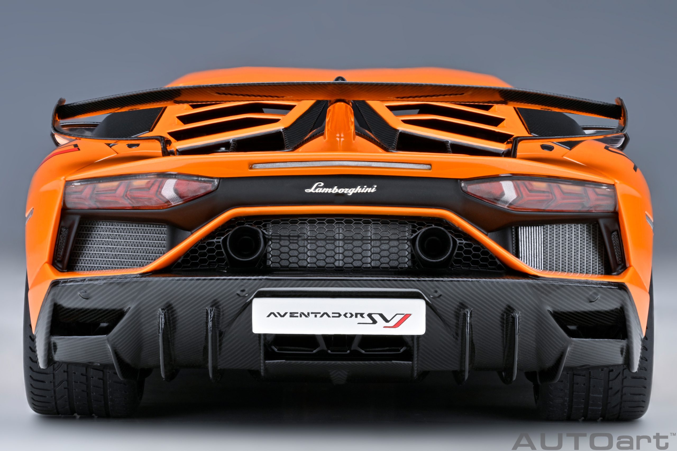 AUTOart Lamborghini Aventador SVJ 2019 1:18 - Pearl Orange - Immagine 6