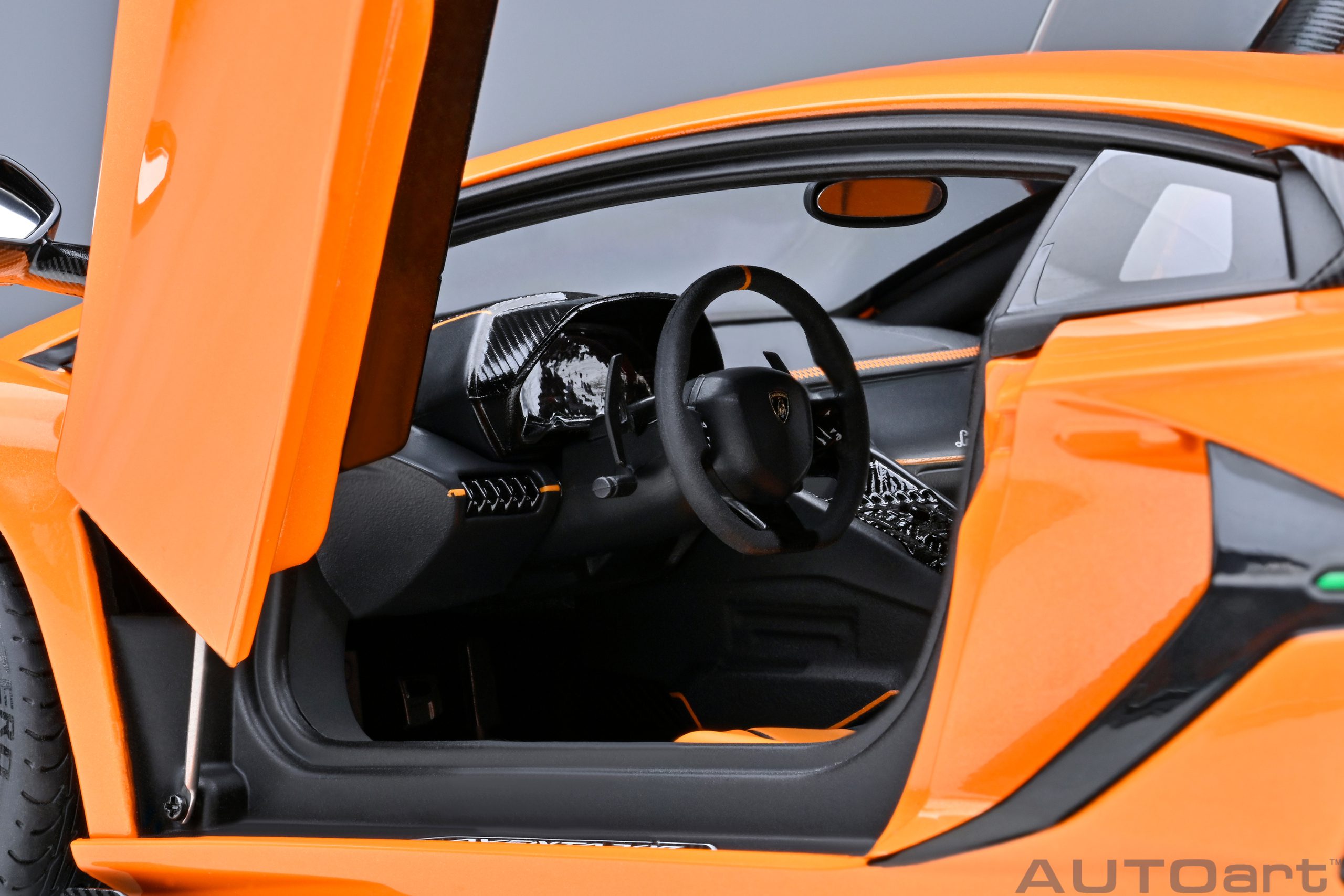 AUTOart Lamborghini Aventador SVJ 2019 1:18 - Pearl Orange - Immagine 9