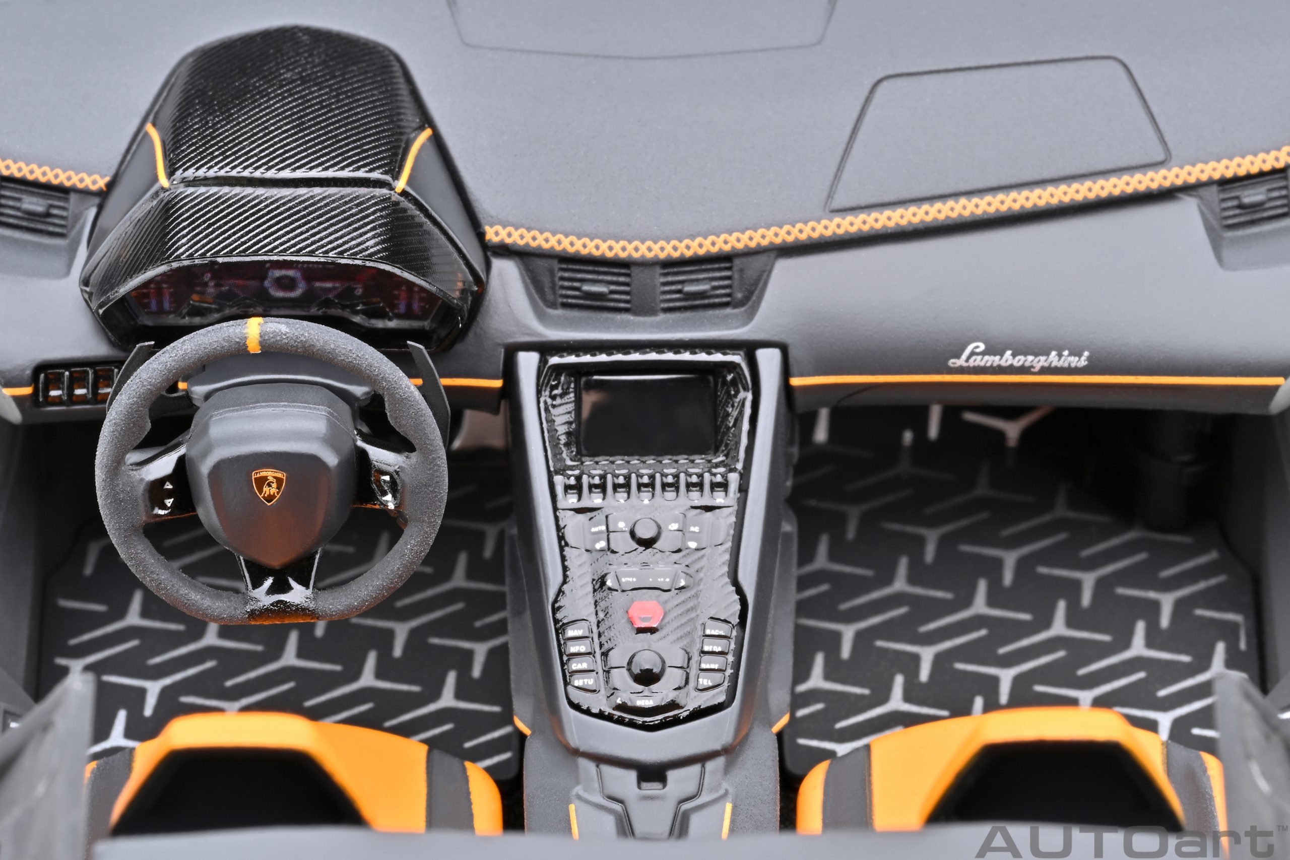AUTOart Lamborghini Aventador SVJ 2019 1:18 - Pearl Orange - Immagine 14