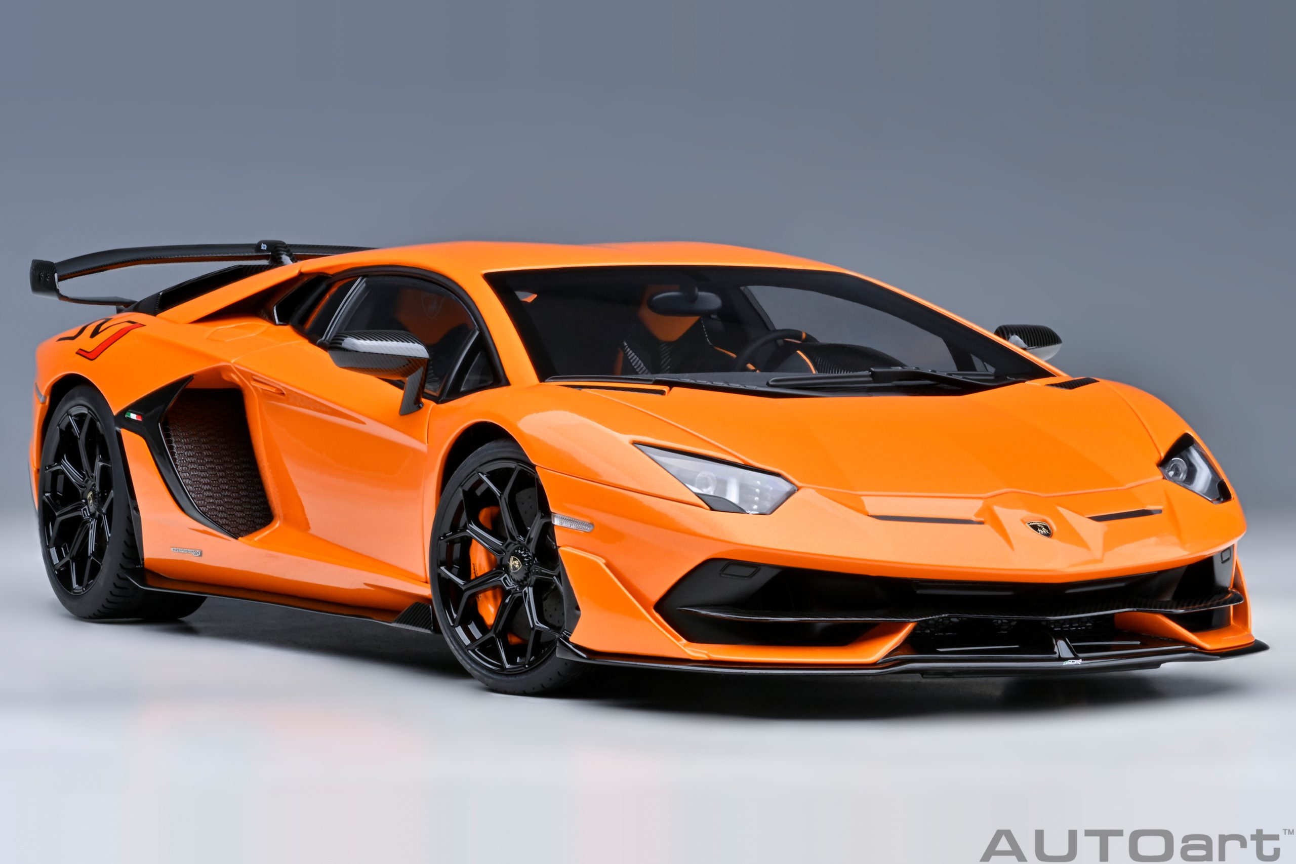 AUTOart Lamborghini Aventador SVJ 2019 1:18 - Pearl Orange - Immagine 17