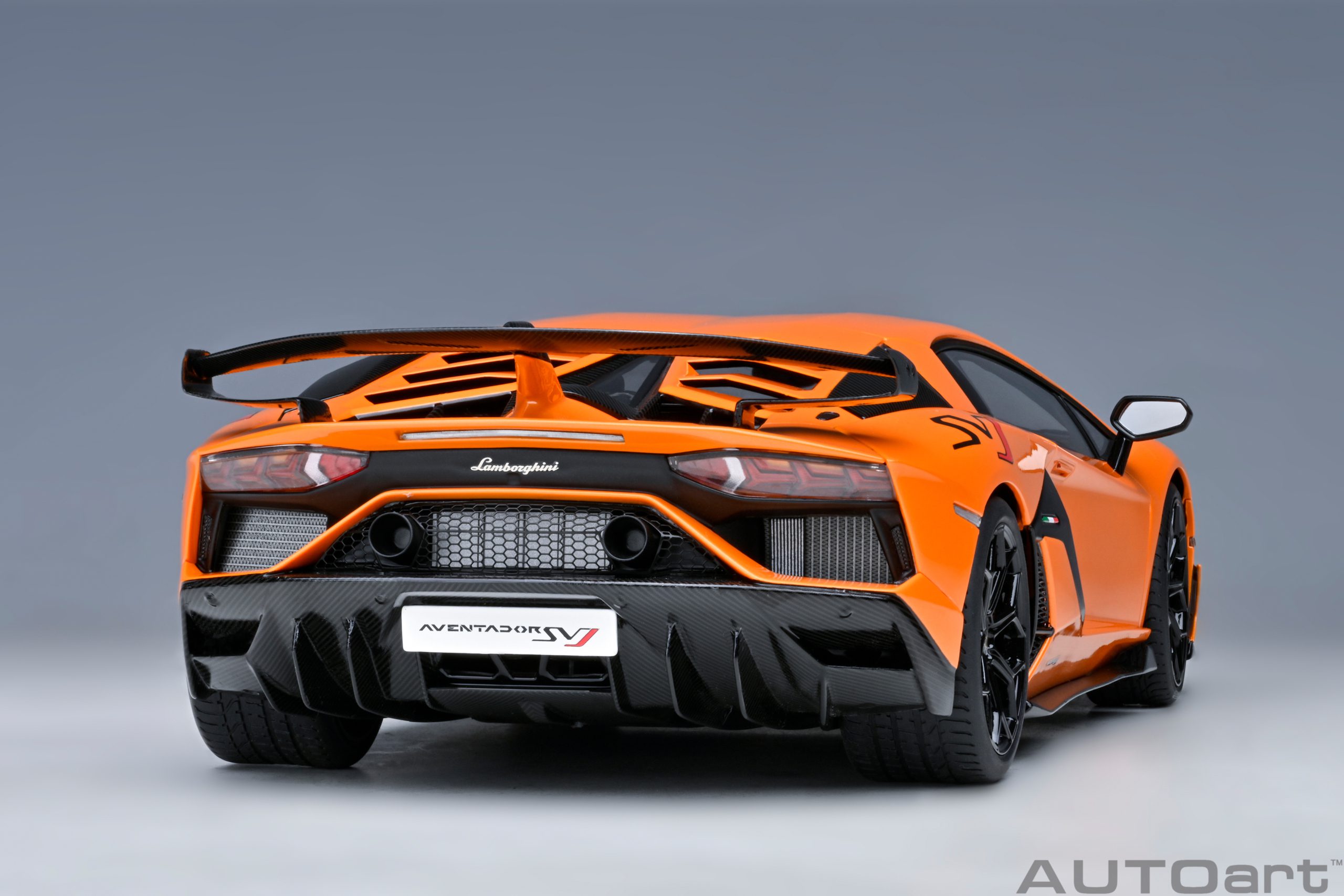 AUTOart Lamborghini Aventador SVJ 2019 1:18 - Pearl Orange - Immagine 19