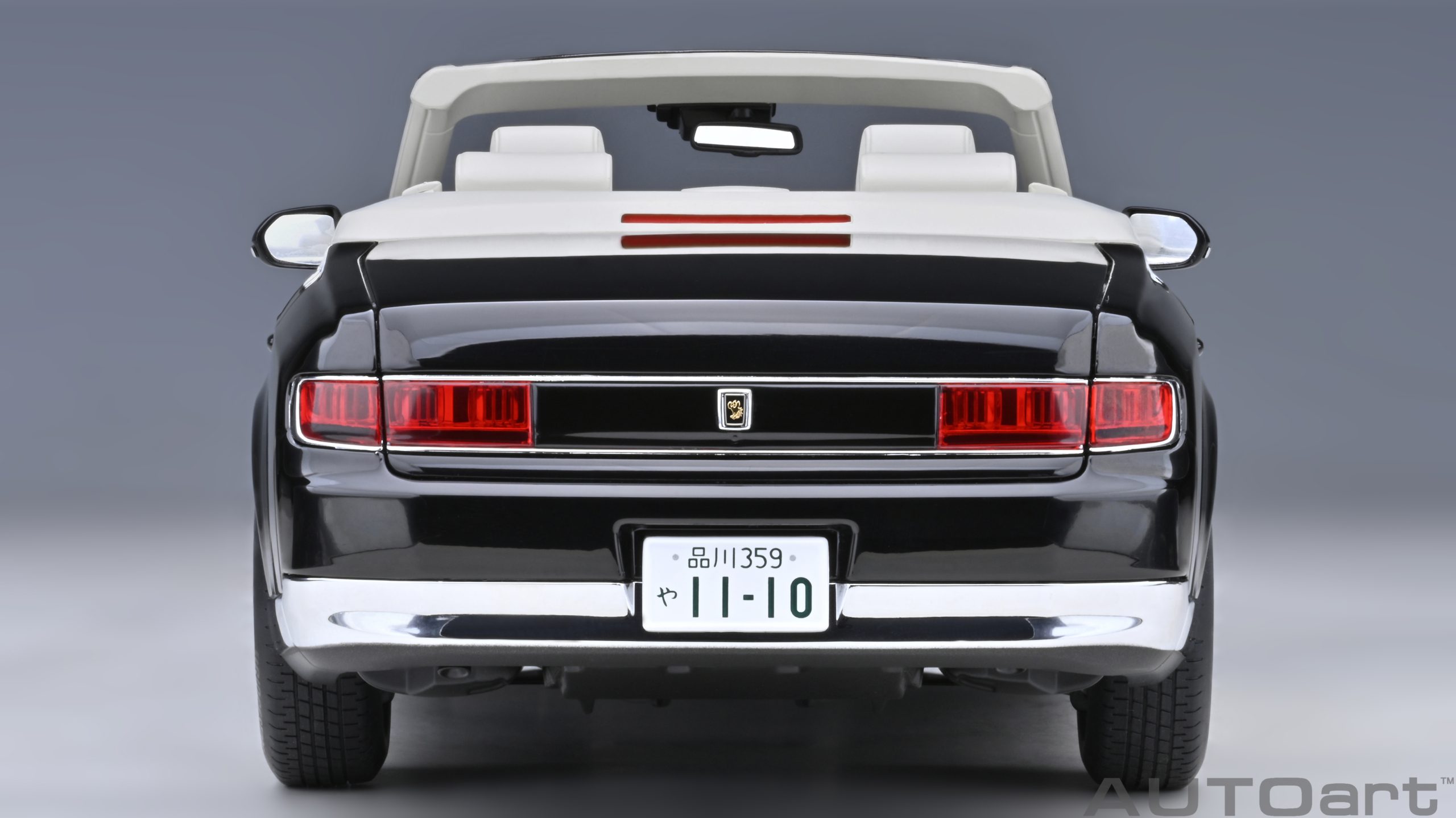 AUTOart Toyota Century Open Car 2019 1:18 - Black - Imagen 6