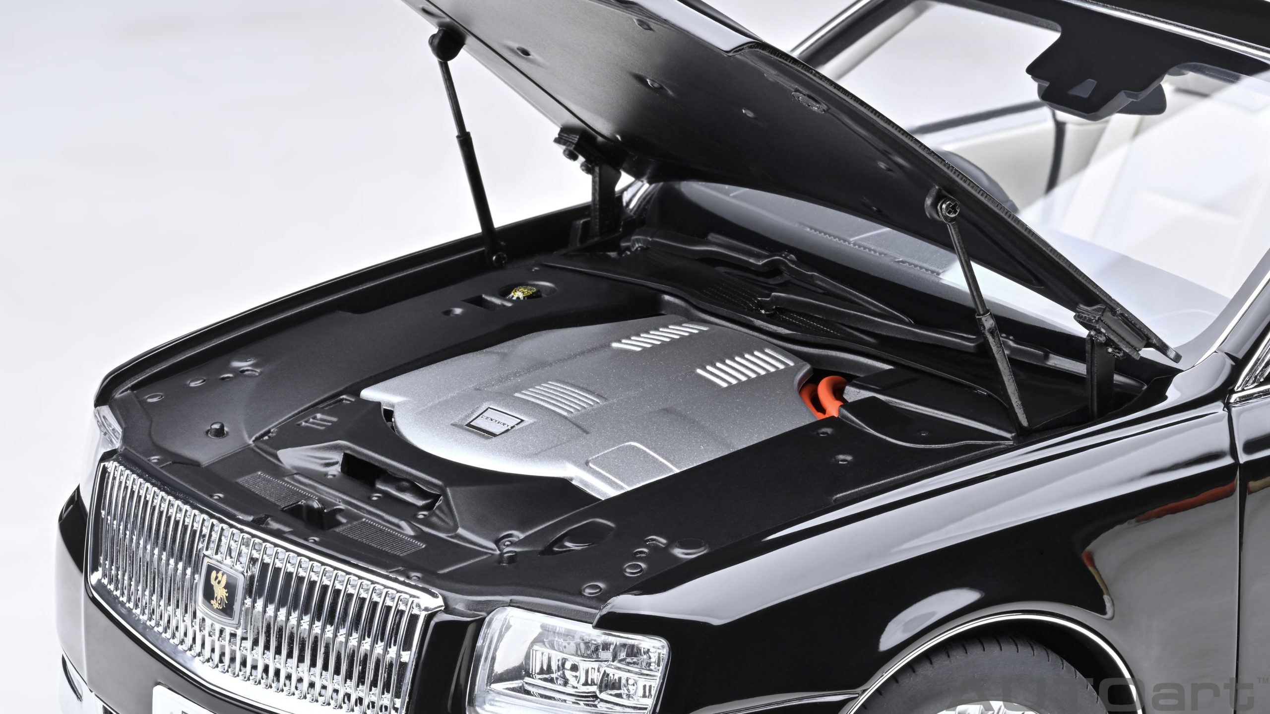 AUTOart Toyota Century Open Car 2019 1:18 - Black - Imagen 9