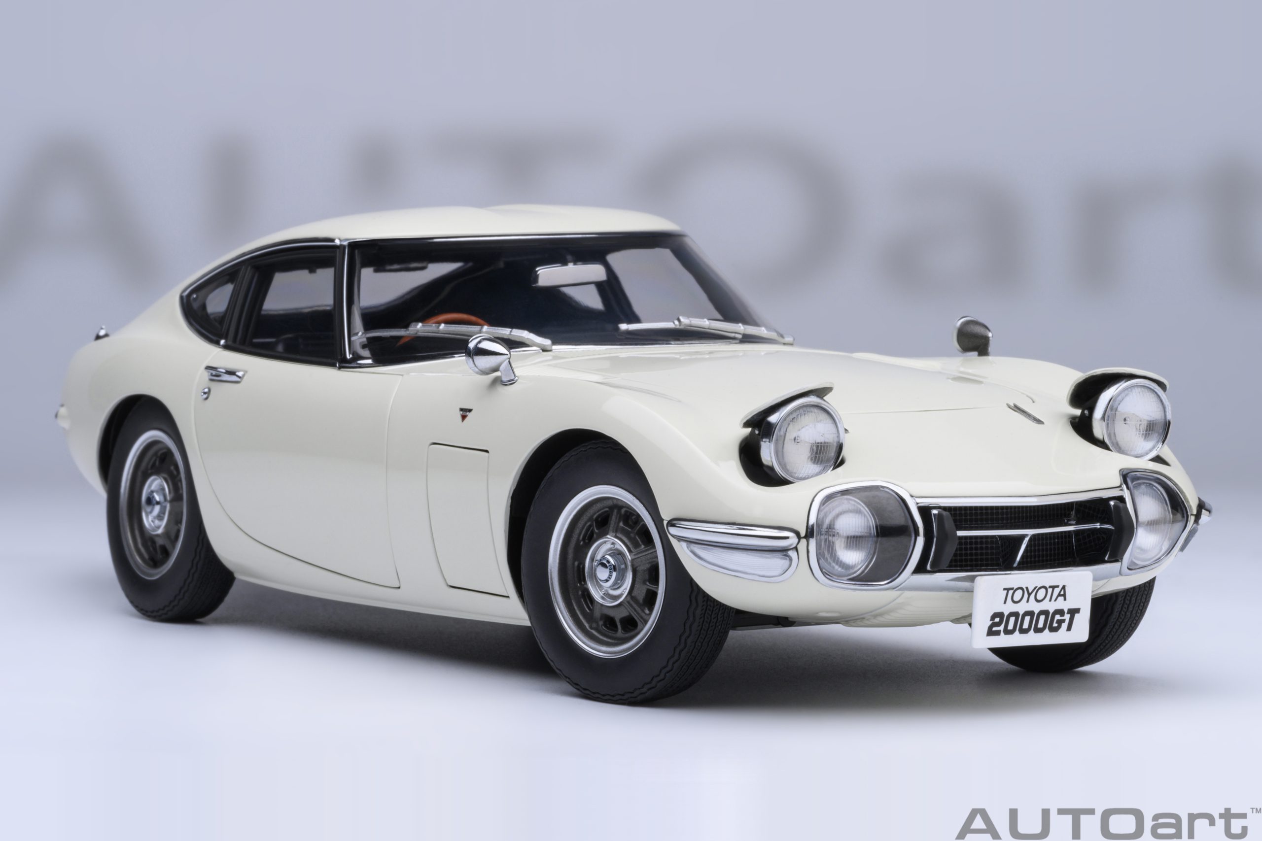 AUTOart Toyota 2000GT 1967 1:18 - White - Image 23