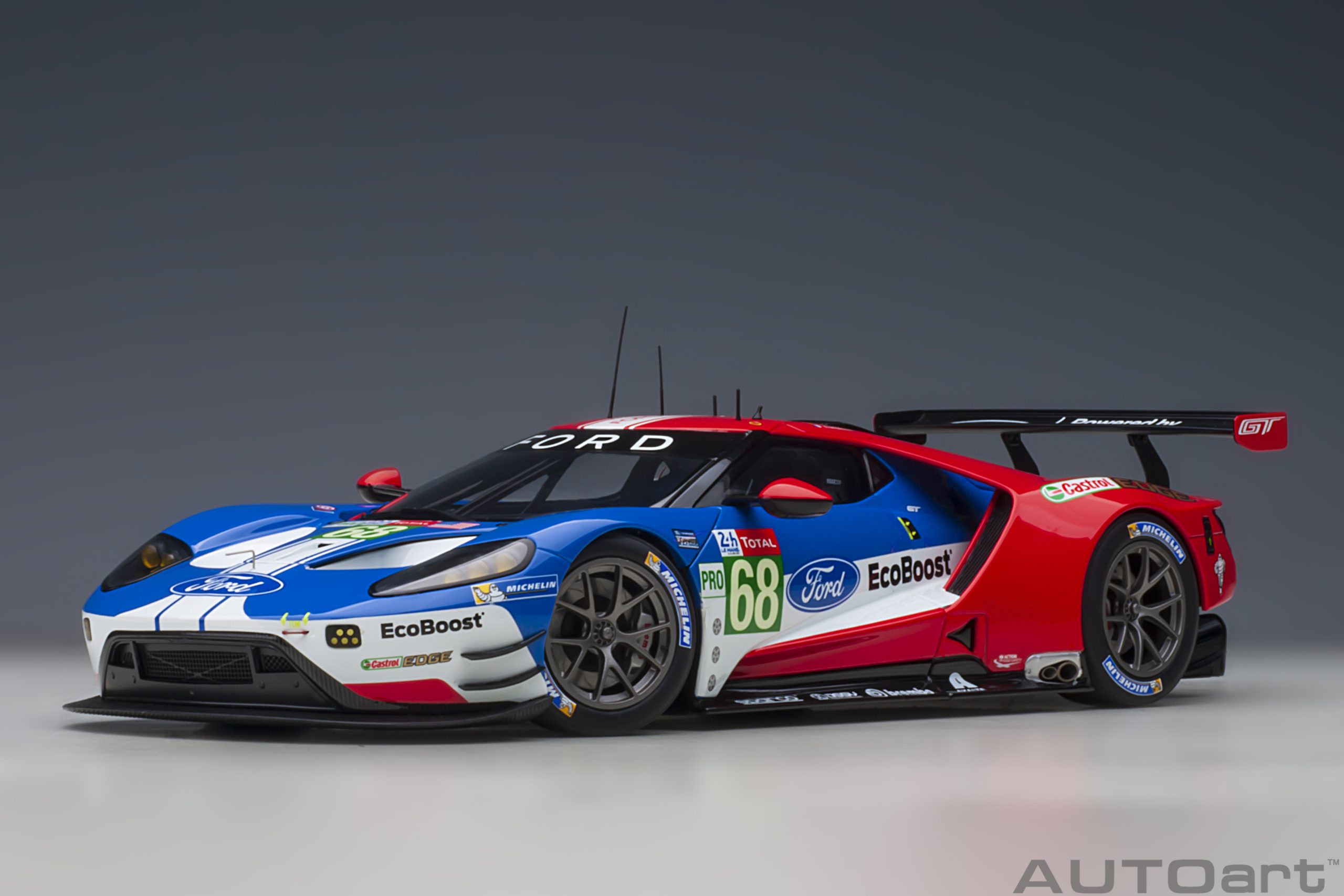 AUTOart Ford GT LM 2019 Hand/Müller/Bourdais #68 1:18