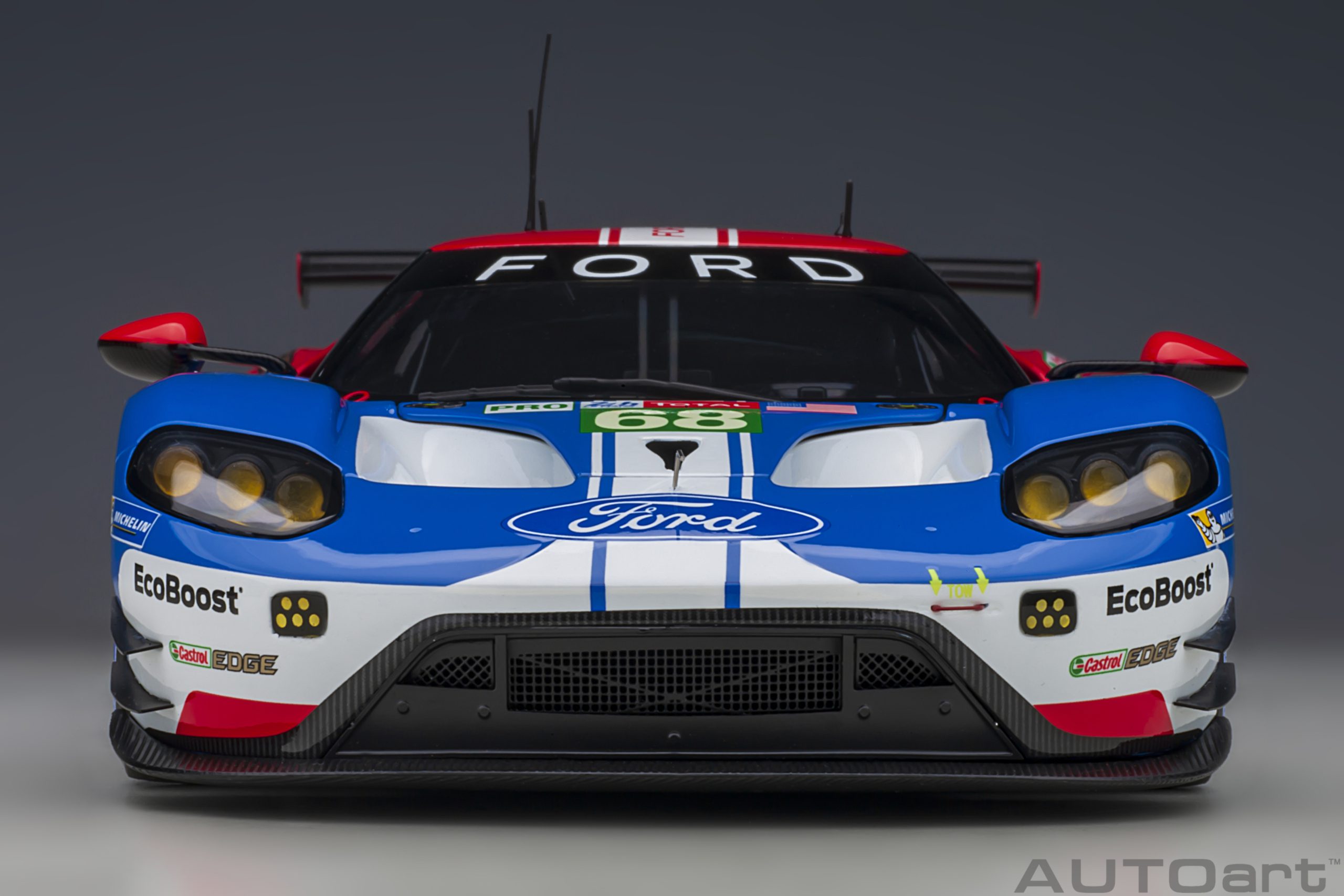 AUTOart Ford GT LM 2019 Hand/Müller/Bourdais #68 1:18 - Image 5