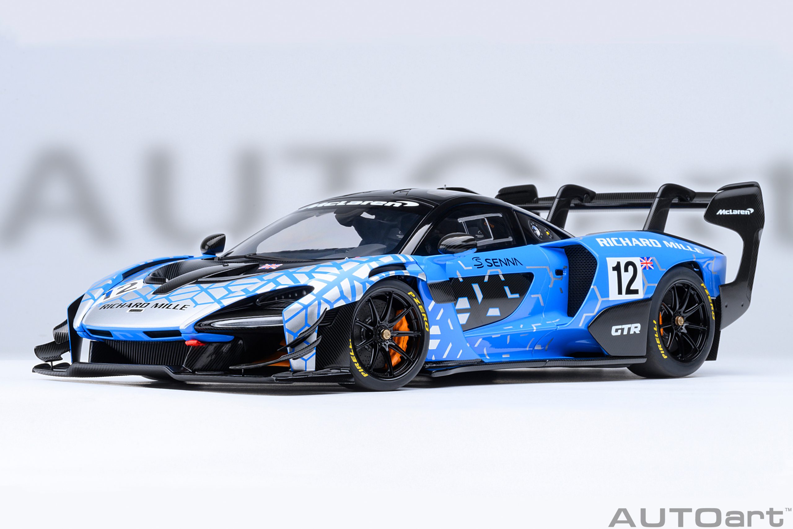 AUTOart ماكلارين سينا GTR (نسخة العرض #12) 1:18