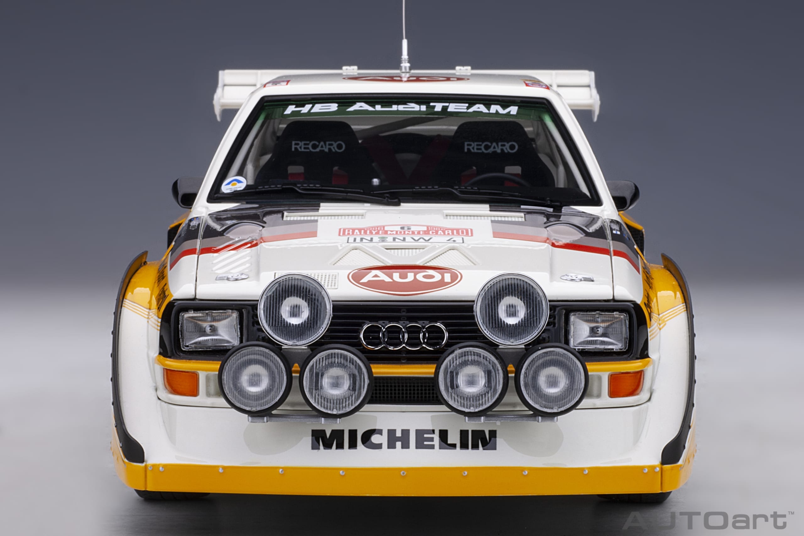 AUTOart Audi Sport Quattro S1 #6 Rally Monte Carlo 1986 1:18 - Image 5