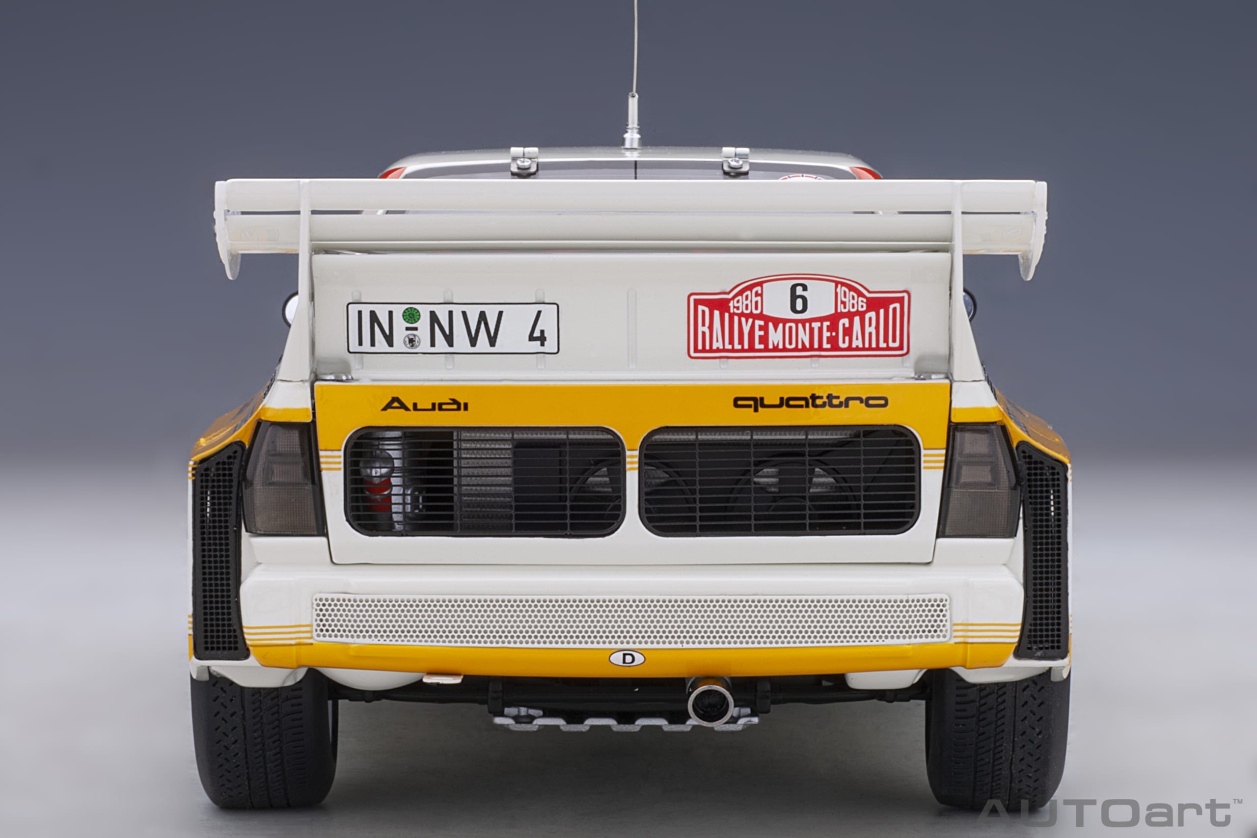 AUTOart Audi Sport Quattro S1 #6 Rally Monte Carlo 1986 1:18 - Image 6