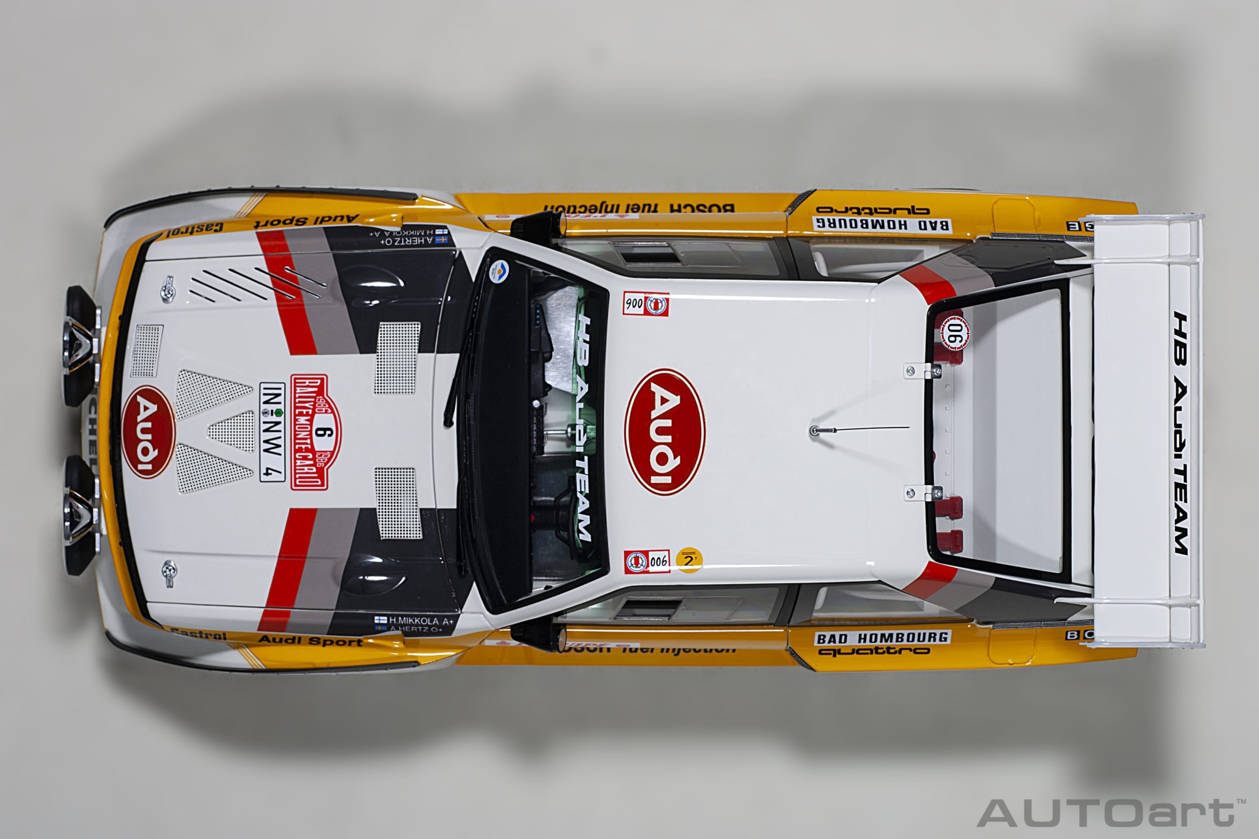 AUTOart Audi Sport Quattro S1 #6 Rally Monte Carlo 1986 1:18 - Image 7