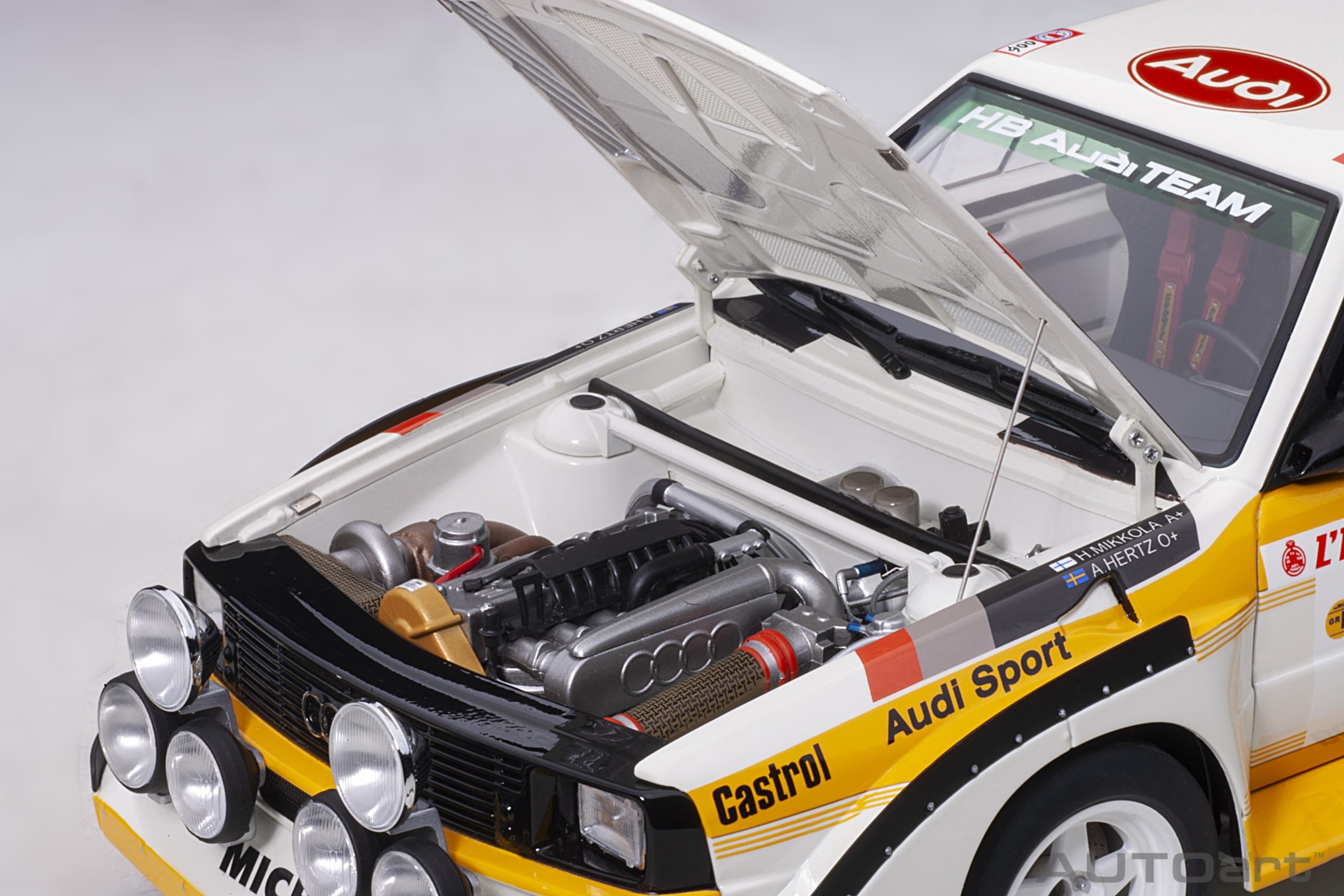 AUTOart Audi Sport Quattro S1 #6 Rally Monte Carlo 1986 1:18 - Image 11