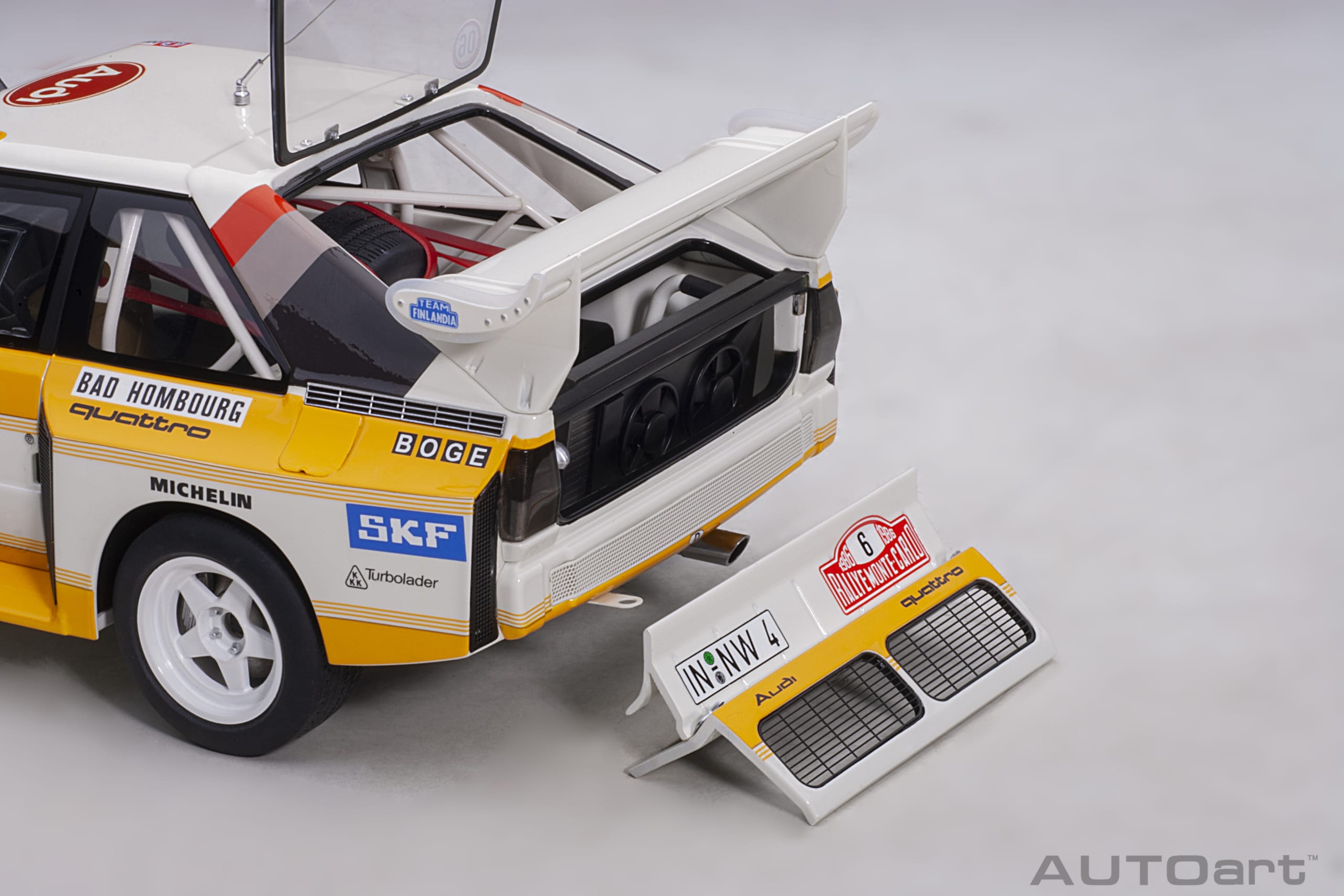 AUTOart Audi Sport Quattro S1 #6 Rally Monte Carlo 1986 1:18 - Image 13