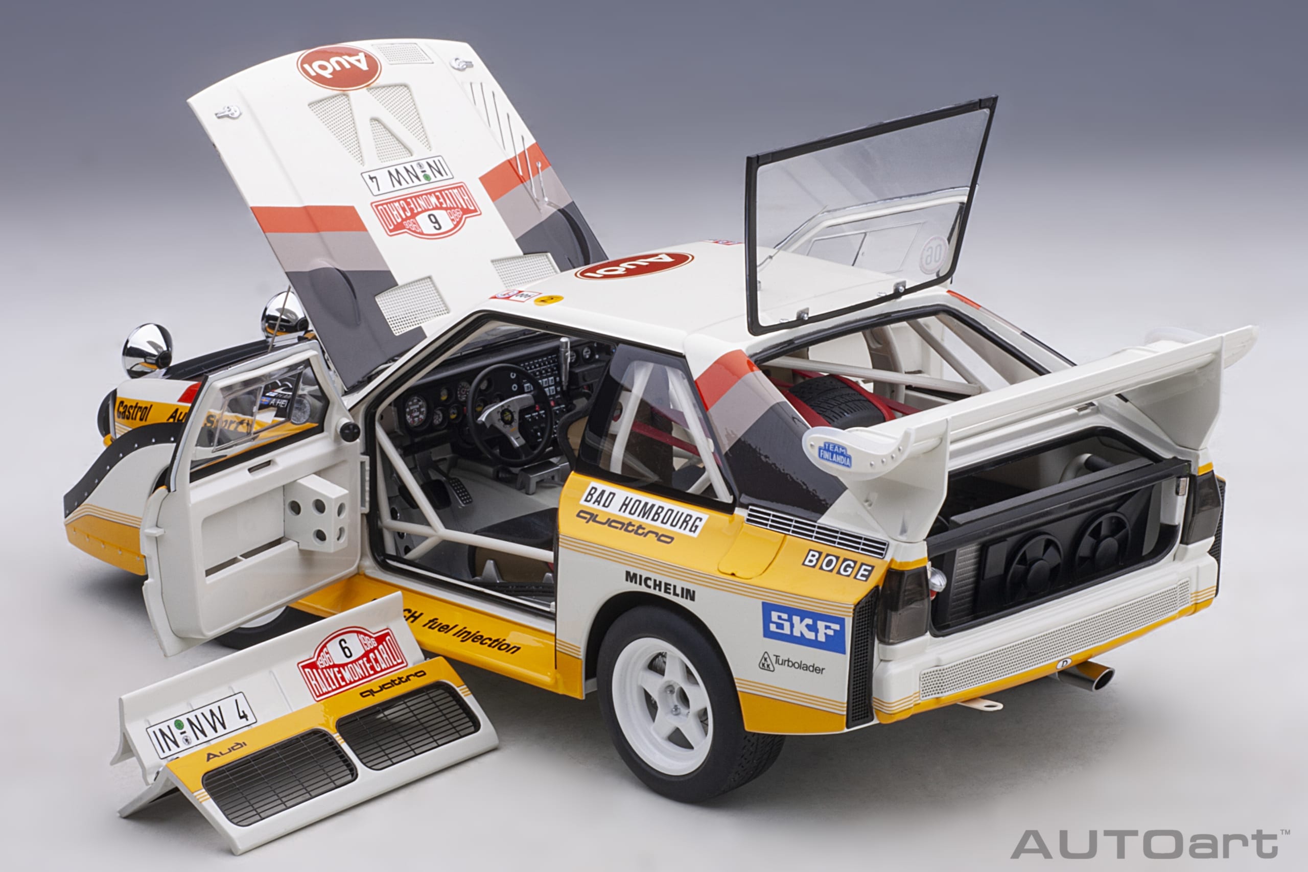 AUTOart Audi Sport Quattro S1 #6 Rally Monte Carlo 1986 1:18 - Image 14