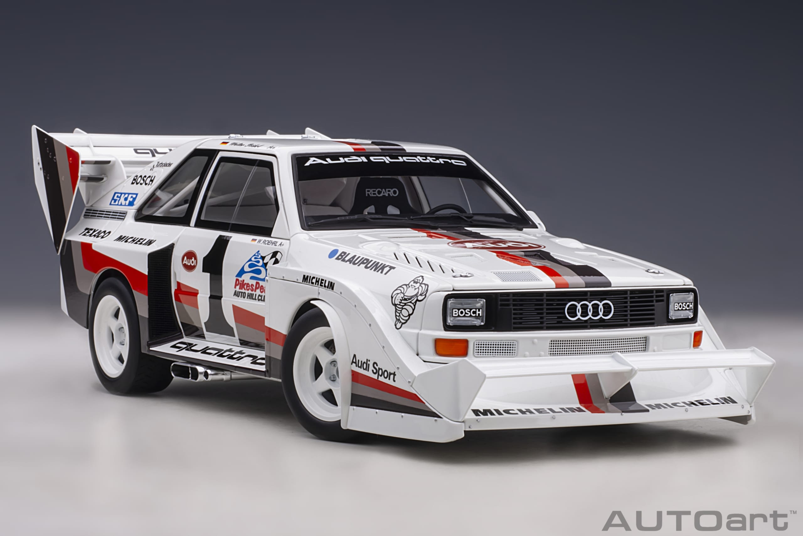 AUTOart Audi Sport quattro S1 Pikes Peak 1987 Röhrl #1 (Winner) 1:18 - Image 17