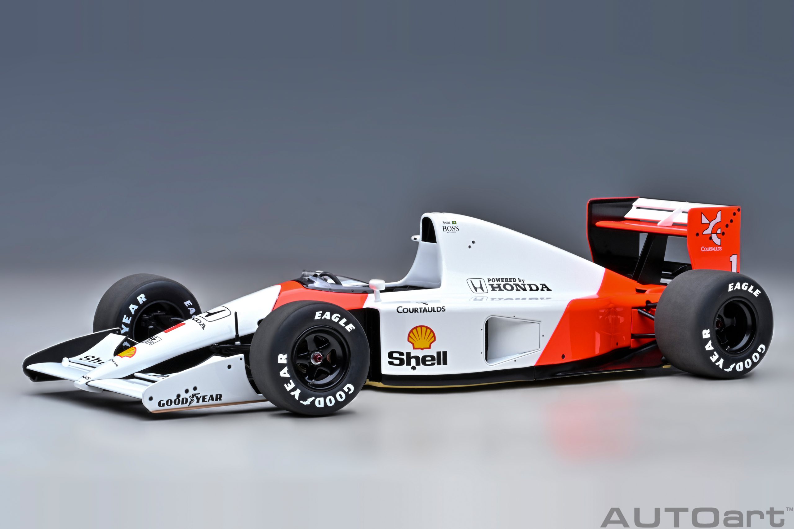 AUTOart McLaren Honda MP4/6 1991 Ayrton Senna #1 1:18