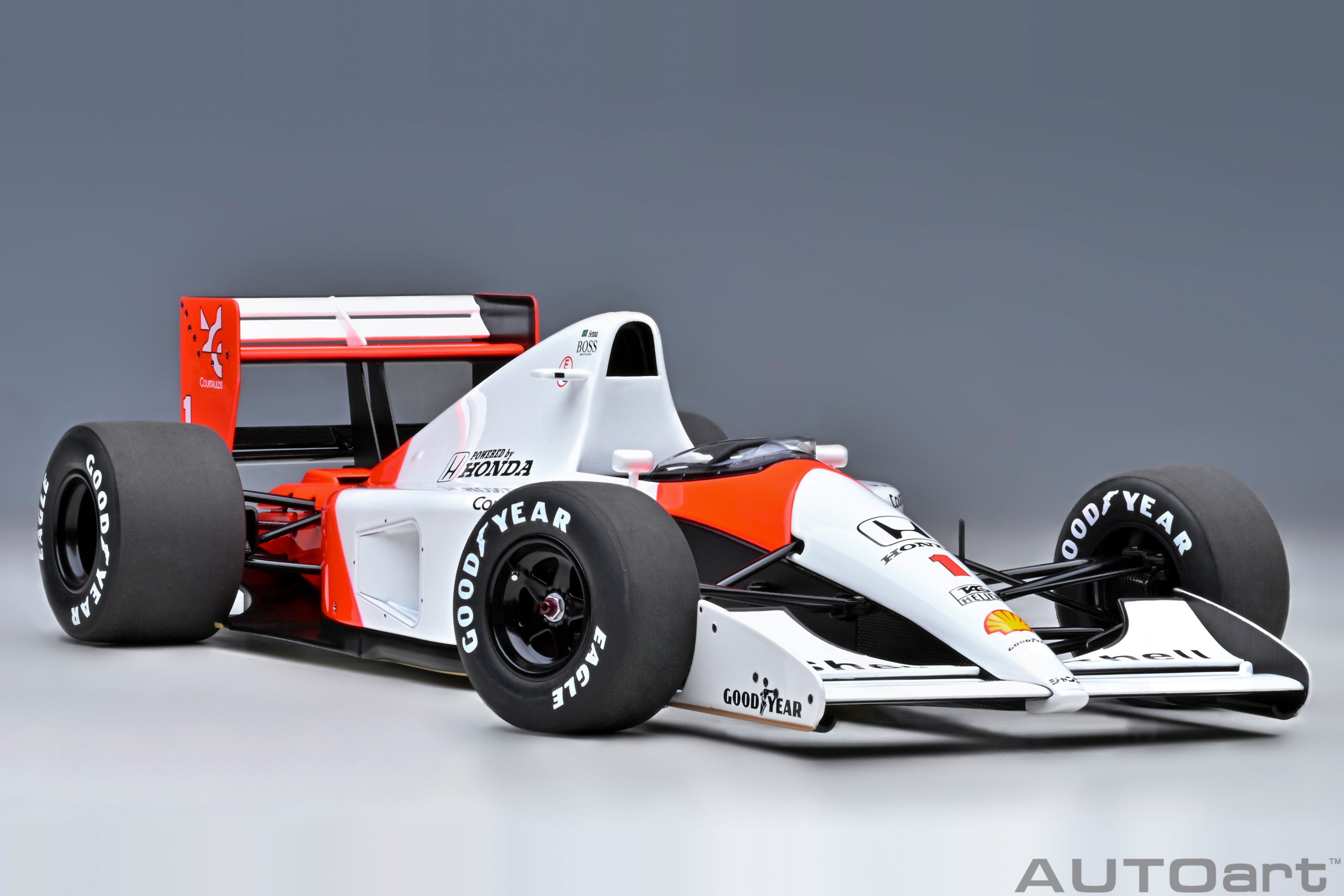 AUTOart McLaren Honda MP4/6 1991 Ayrton Senna #1 1:18 - Image 21