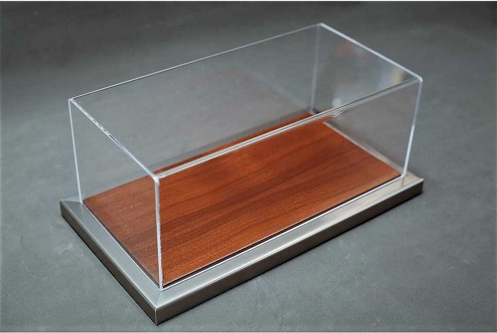 Atlantic Case Goodwood 1/8 Scale Acrylic Display Case Grundplatte aus Holz und Metall- 1/8