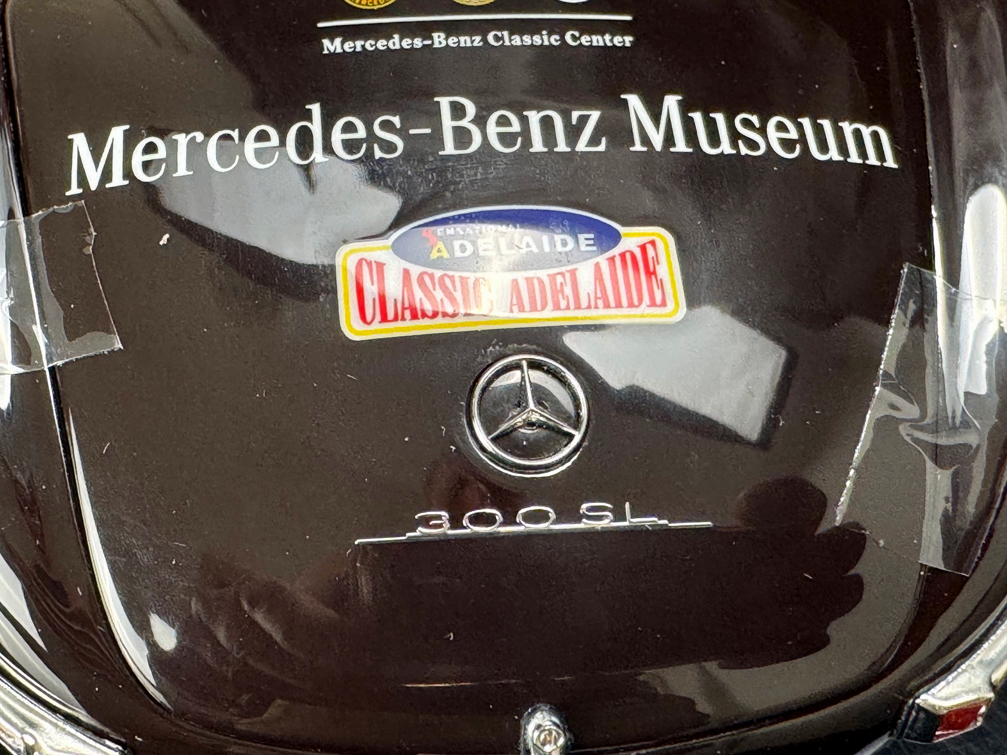 CMC Mercedes-Benz 300 SL,W198, Rallye Roadster brown Limited Edition 1500 Stück – Bild 6