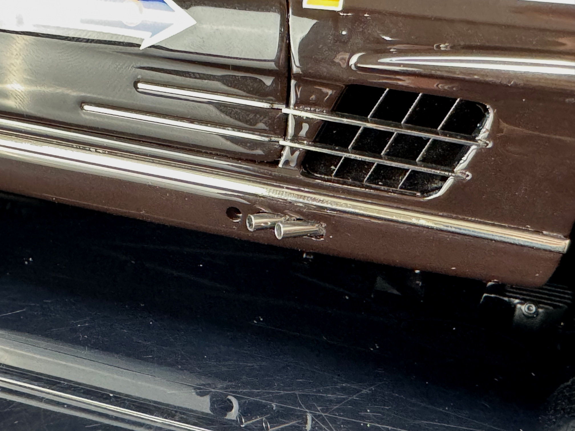 CMC Mercedes-Benz 300 SL,W198, Rallye Roadster brown Limited Edition 1500 Stück – Bild 5