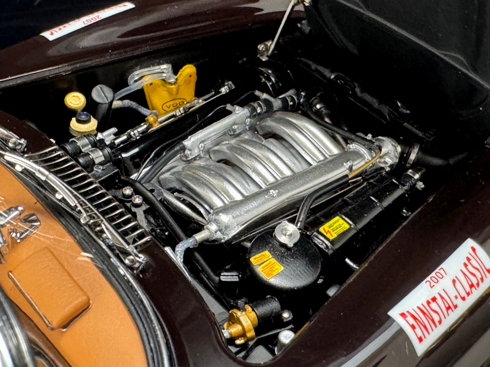 CMC Mercedes-Benz 300 SL,W198, Rallye Roadster brown Limited Edition 1500 Stück – Bild 4
