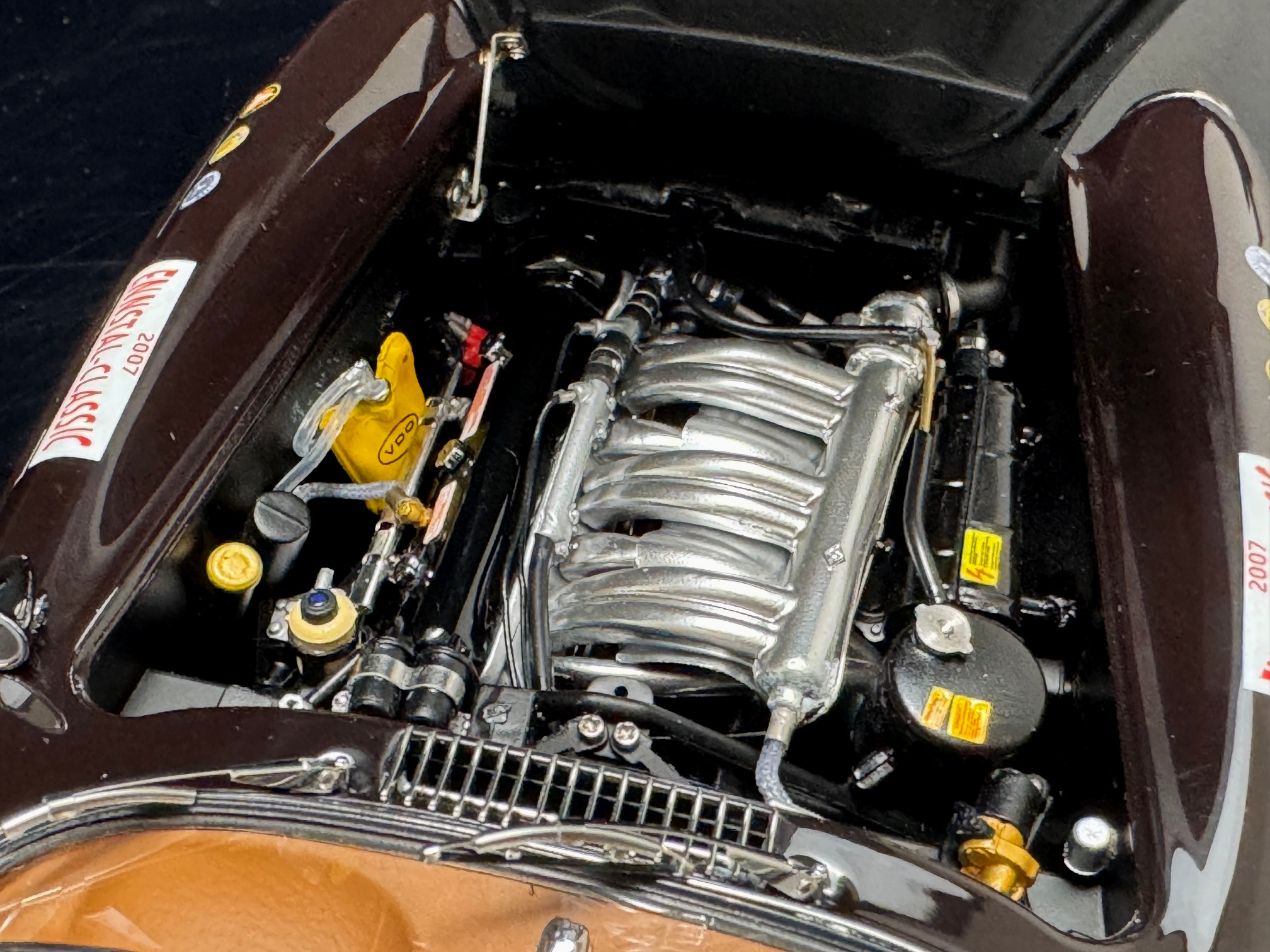 CMC Mercedes-Benz 300 SL,W198, Rallye Roadster brown Limited Edition 1500 Stück – Bild 3