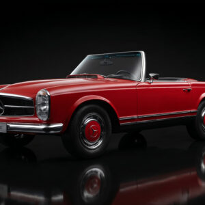 GT Spirit Mercedes-Benz 280 SL Pagode (W113) Signal Red - 1/8