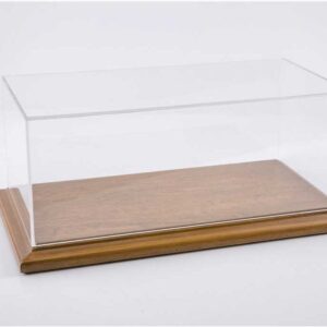 Atlantic Case Molsheim mit Holzsockel in Walnuss-Optik- 1/8