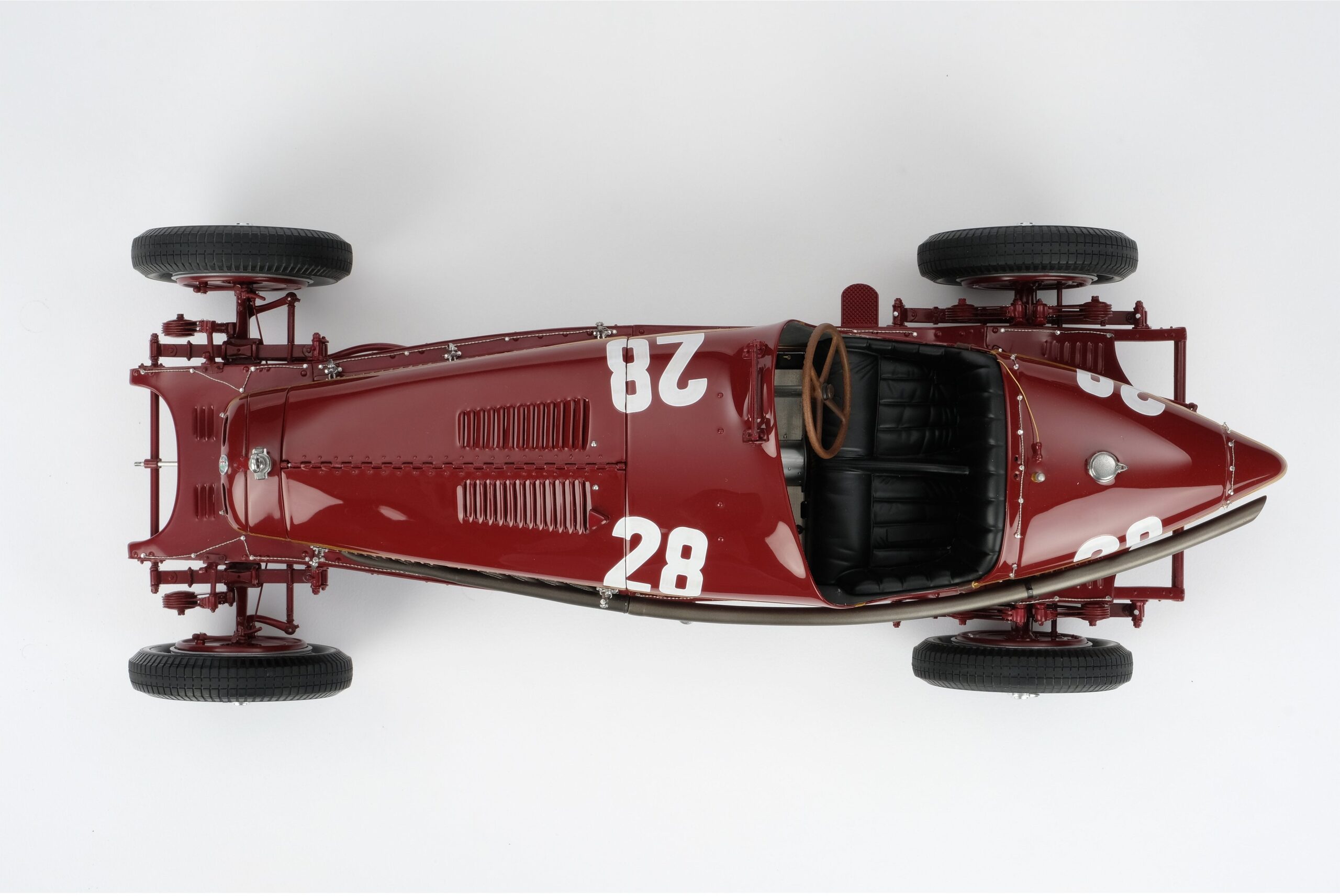 Amalgam Alfa Romeo 8C 2300 "Monza" 1932 Monaco Grand Prix Winner - Tazio Nuvolari - Rot | 1:8 - Image 20