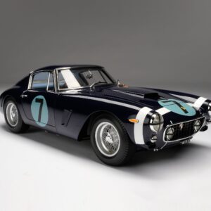 Amalgam Ferrari 250 GT Berlinetta Competizione SWB 1961 Goodwood TT Winner Moss - Blau | 1:8
